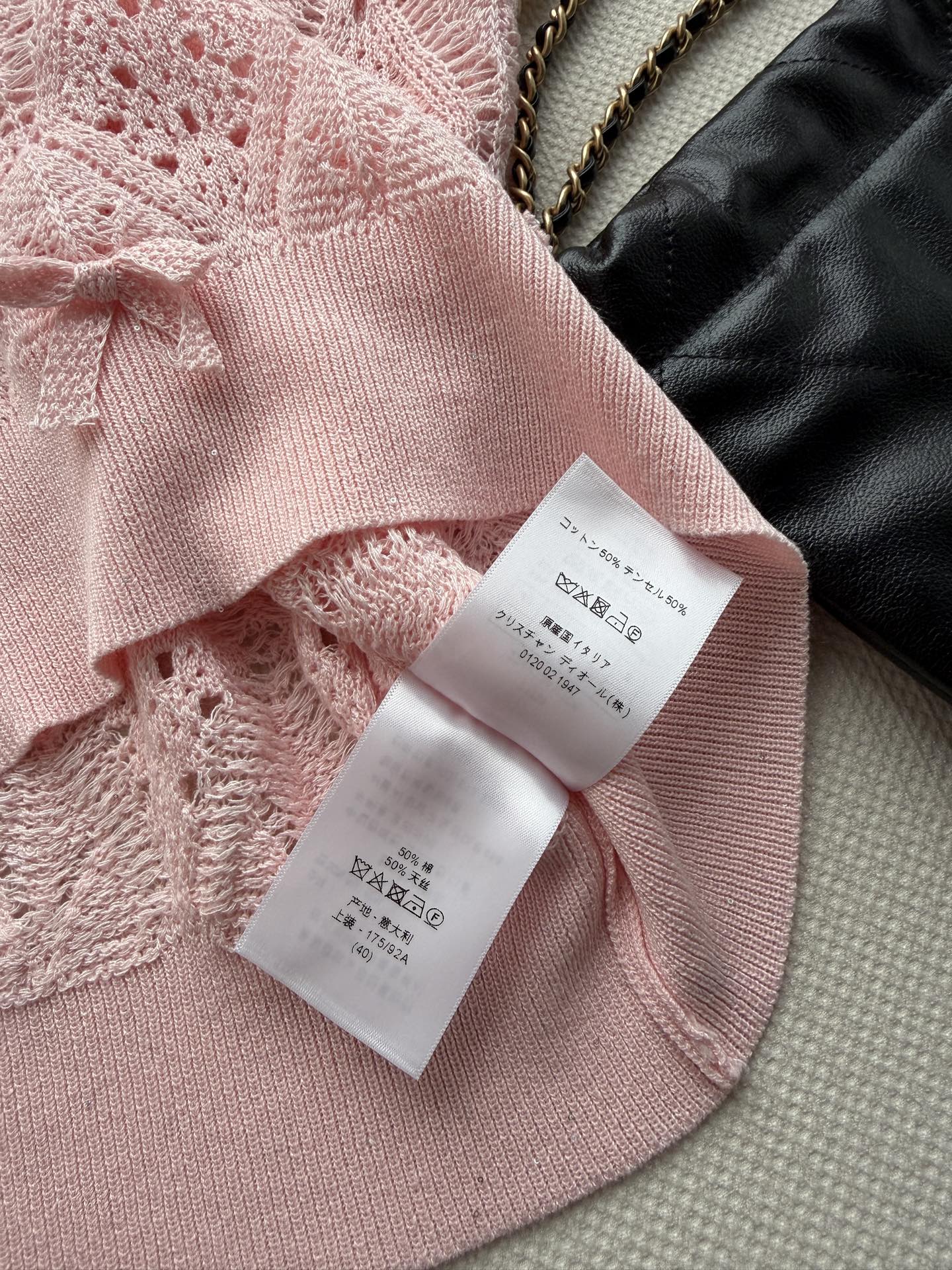 26SS NEW Hollow Knitted Short Sleeve