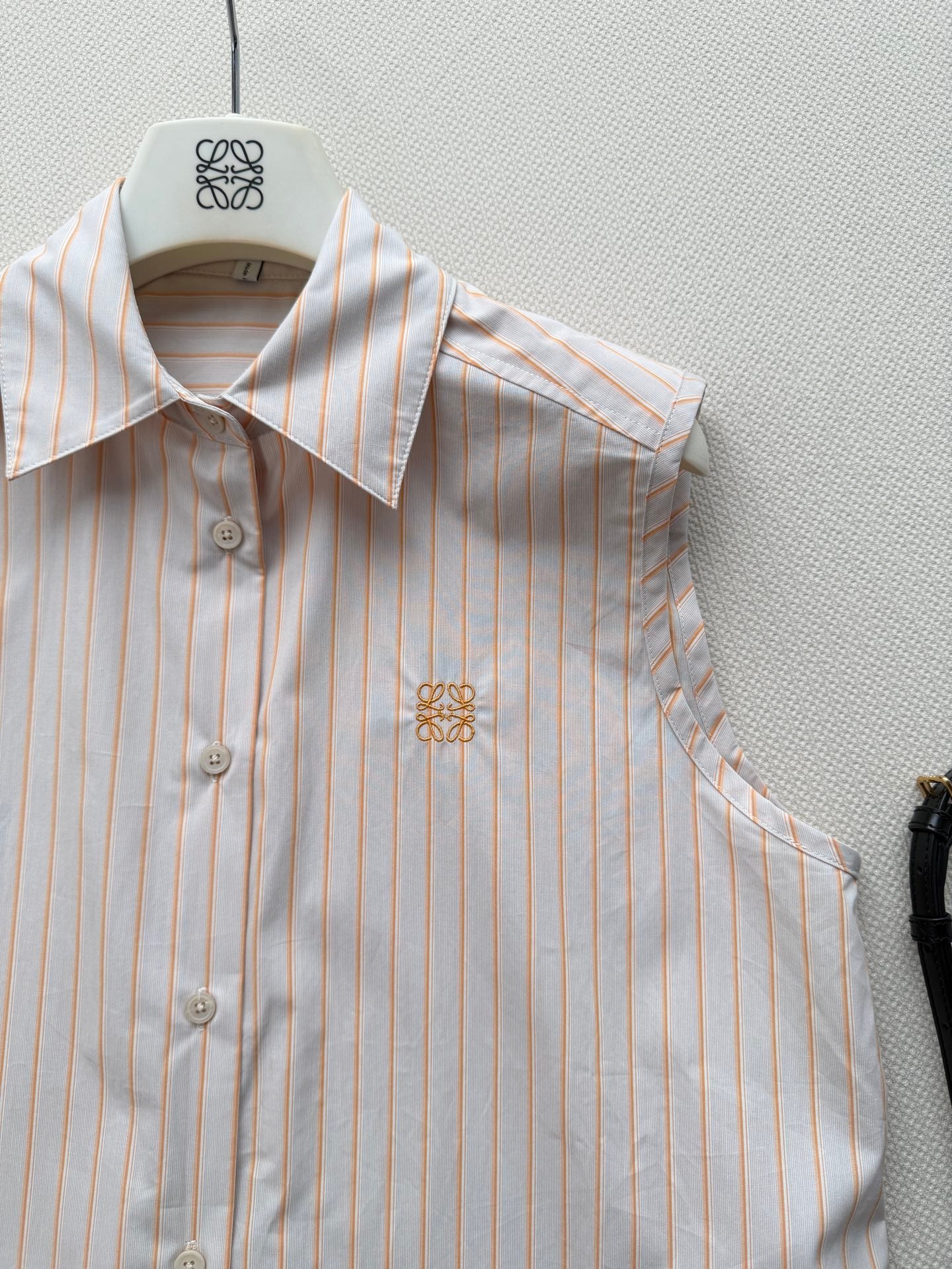 26SS NEW Vertical Striped Sleeveless Shirt