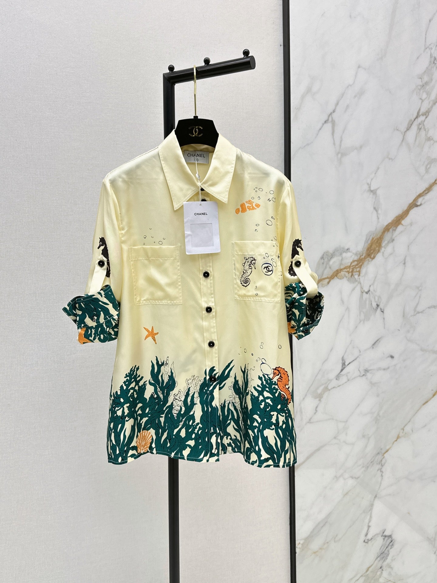 🔥Highest Quality🔥26SS NEW beach series silk shirt