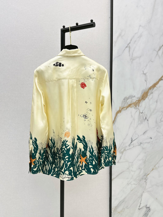 🔥Highest Quality🔥26SS NEW beach series silk shirt