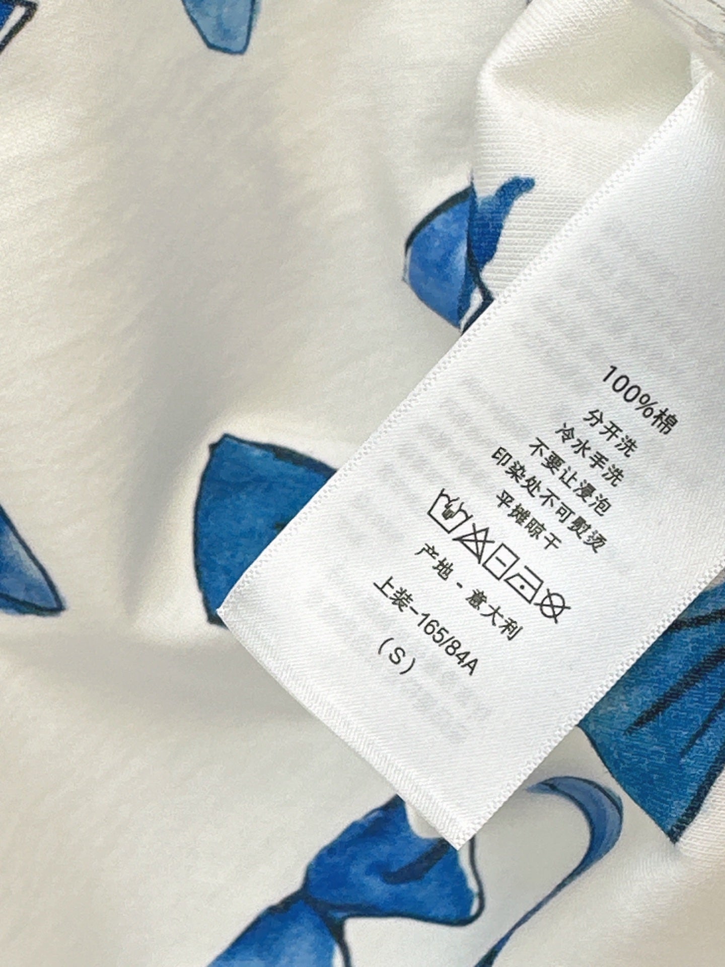 26SS NEW Butterfly Printed Round Neck T-shirt
