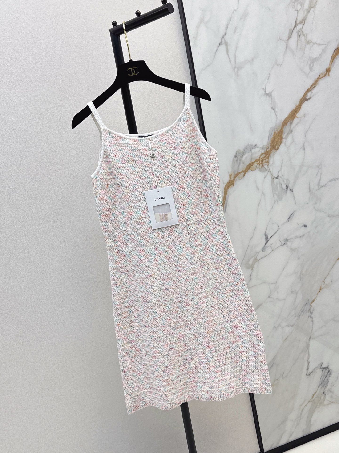 26SS NEW Knitted Strap Dress