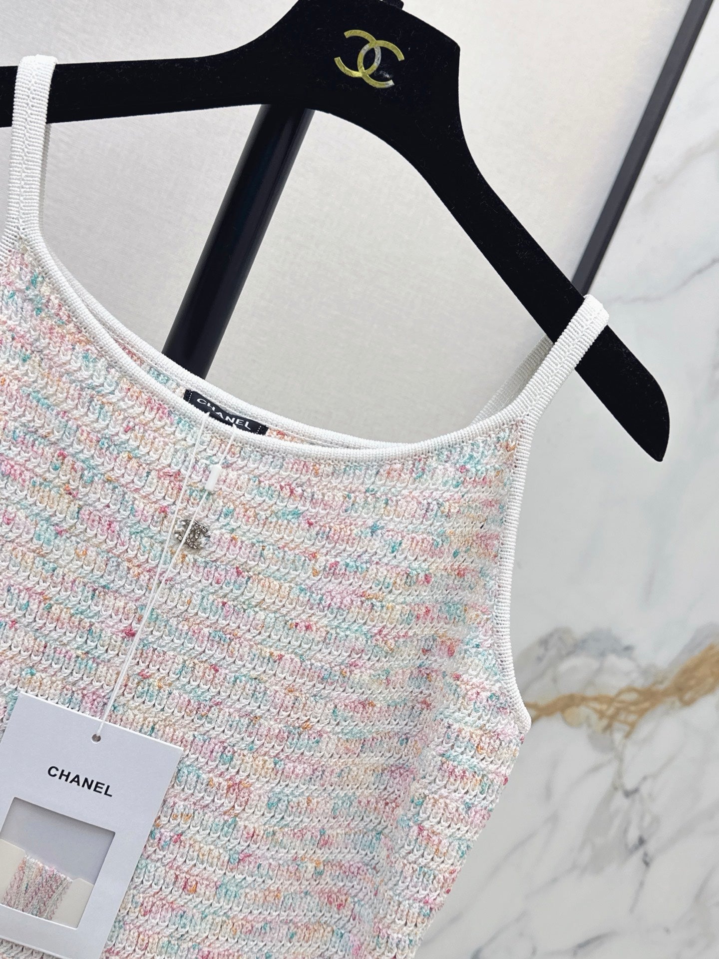 26SS NEW Knitted Strap Dress