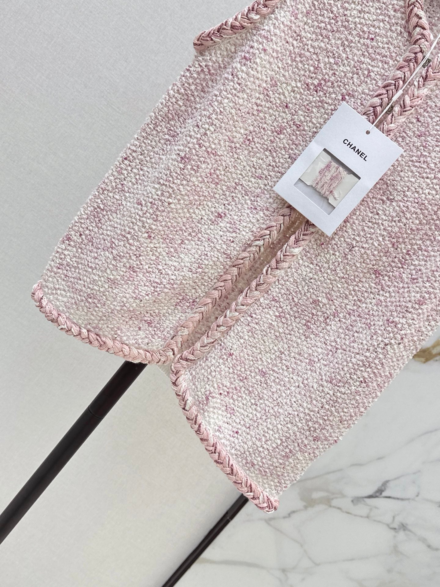 26SS NEW pony Fried Dough Twists binding knitting vest