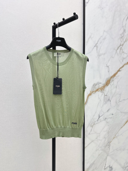 26SS NEW Olive Green Sleeveless Vest