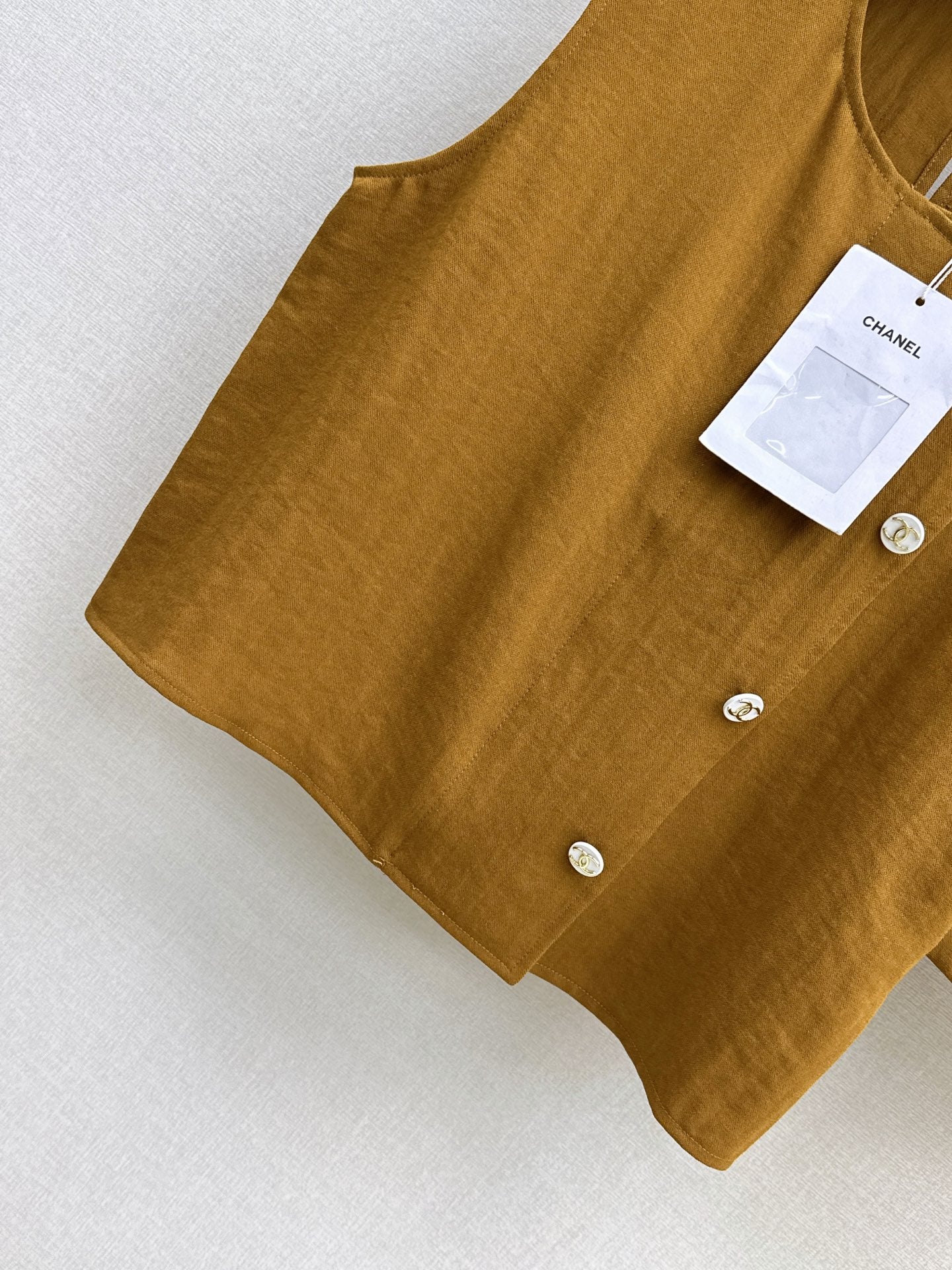 26SS NEW Sleeveless Vest Set 🤎 Made of linen fiber