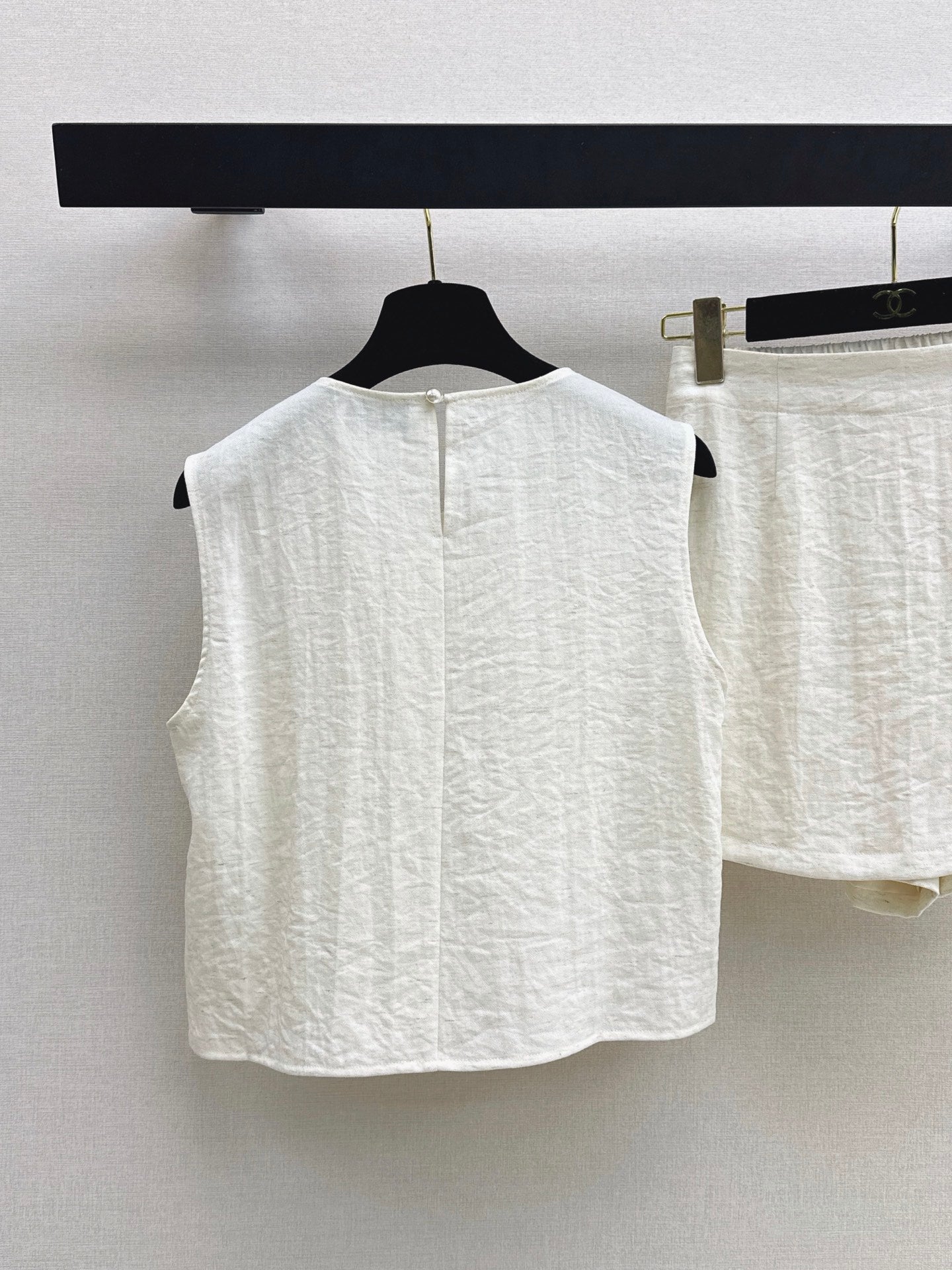 26SS NEW Sleeveless Vest Set 🤎 Made of linen fiber