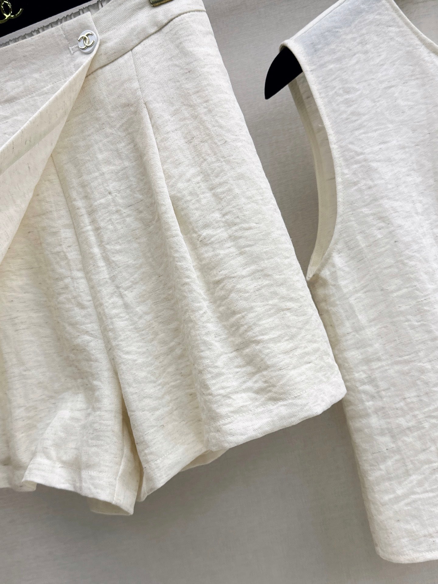 26SS NEW Sleeveless Vest Set 🤎 Made of linen fiber