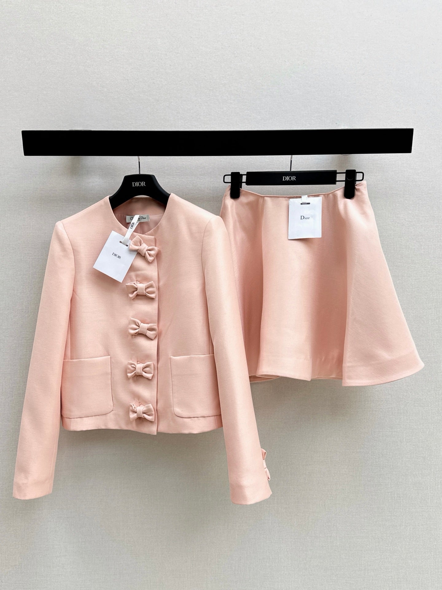 26SS NEW Bow-tie Round Neck Elegant Jacket