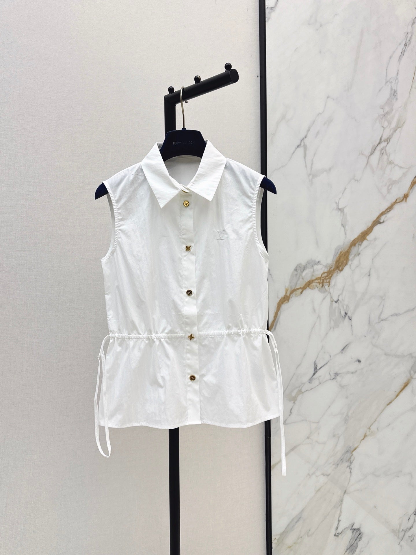 26SS NEW Sleeveless Collared Shirt🩵