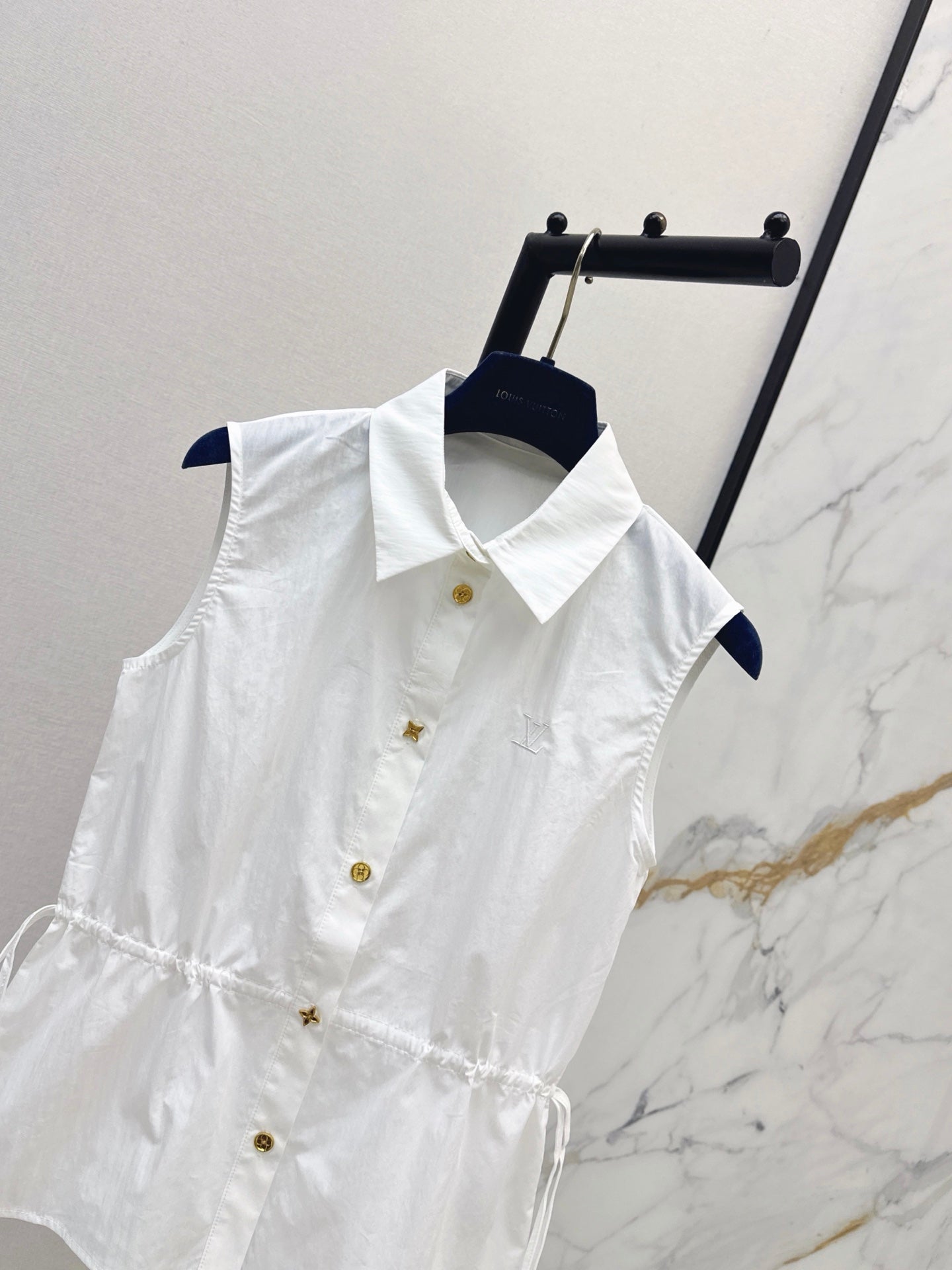 26SS NEW Sleeveless Collared Shirt🩵