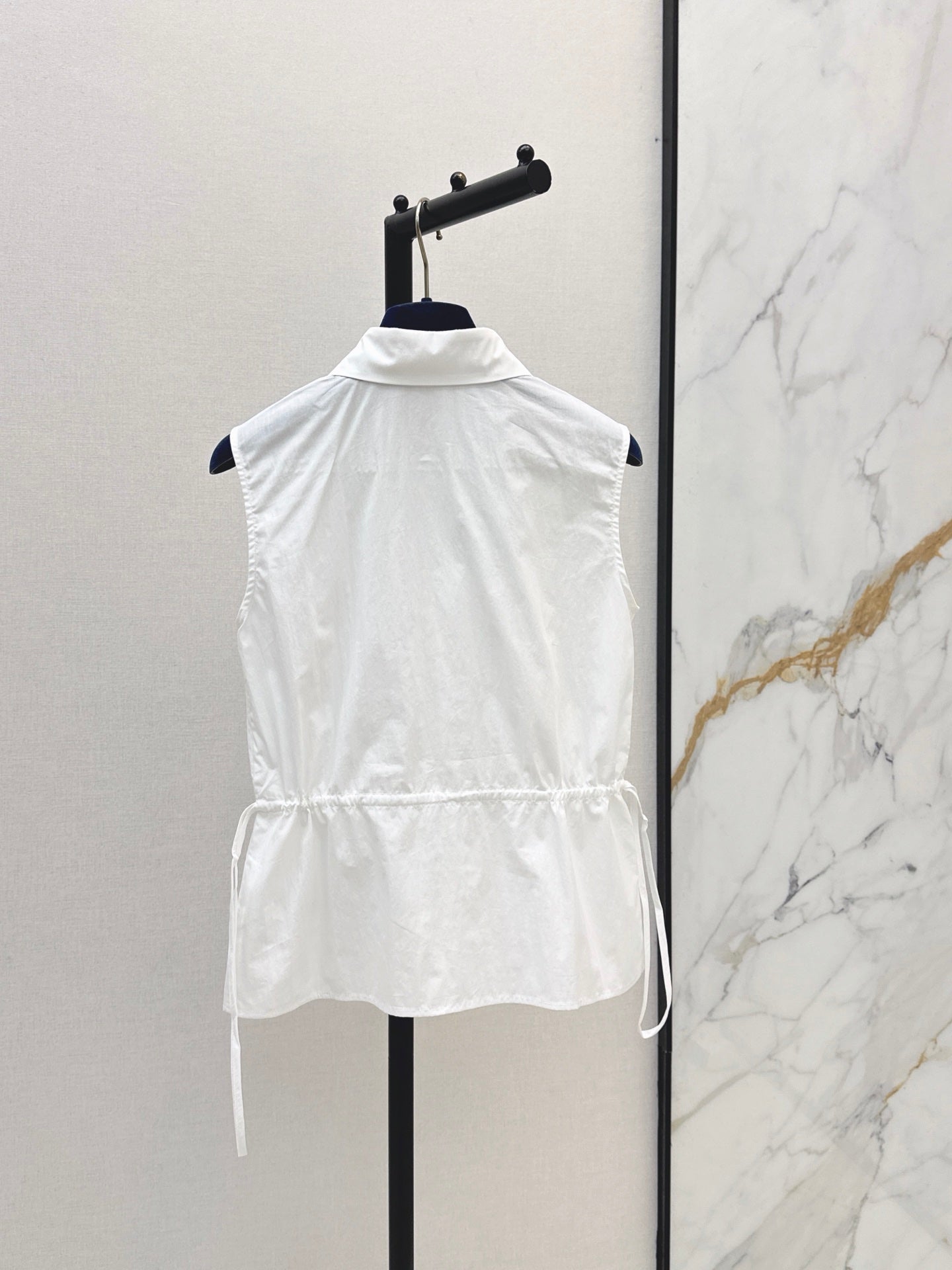 26SS NEW Sleeveless Collared Shirt🩵