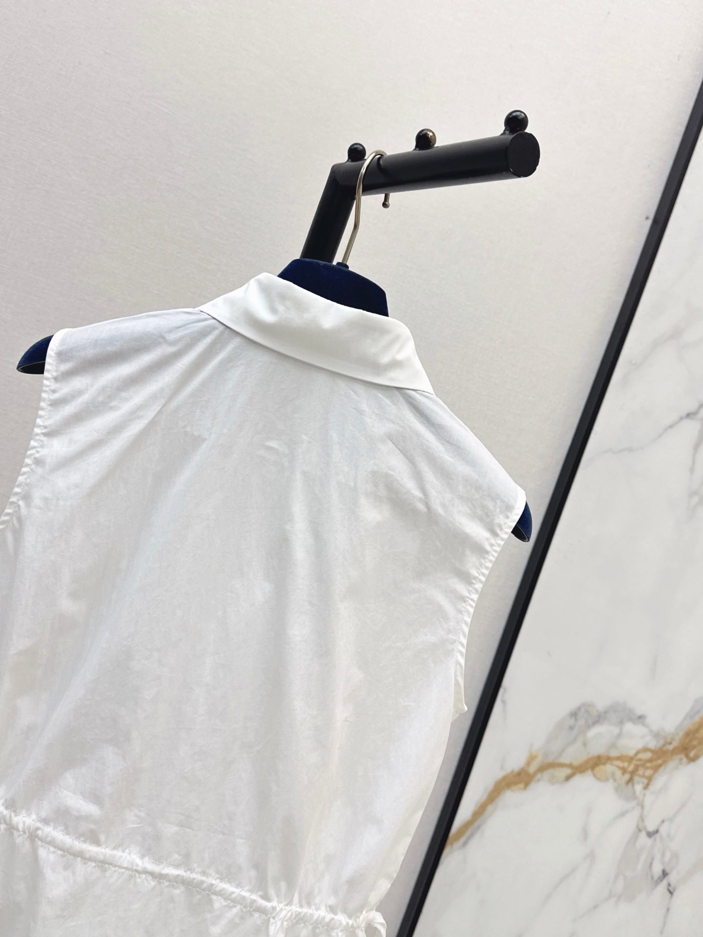 26SS NEW Sleeveless Collared Shirt🩵