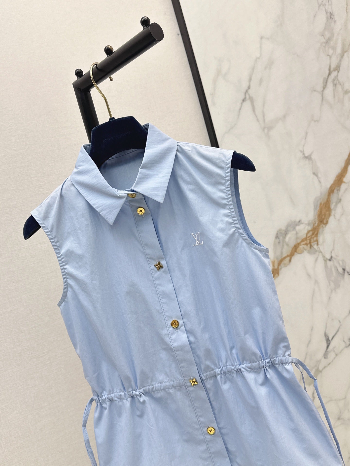 26SS NEW Sleeveless Collared Shirt🩵