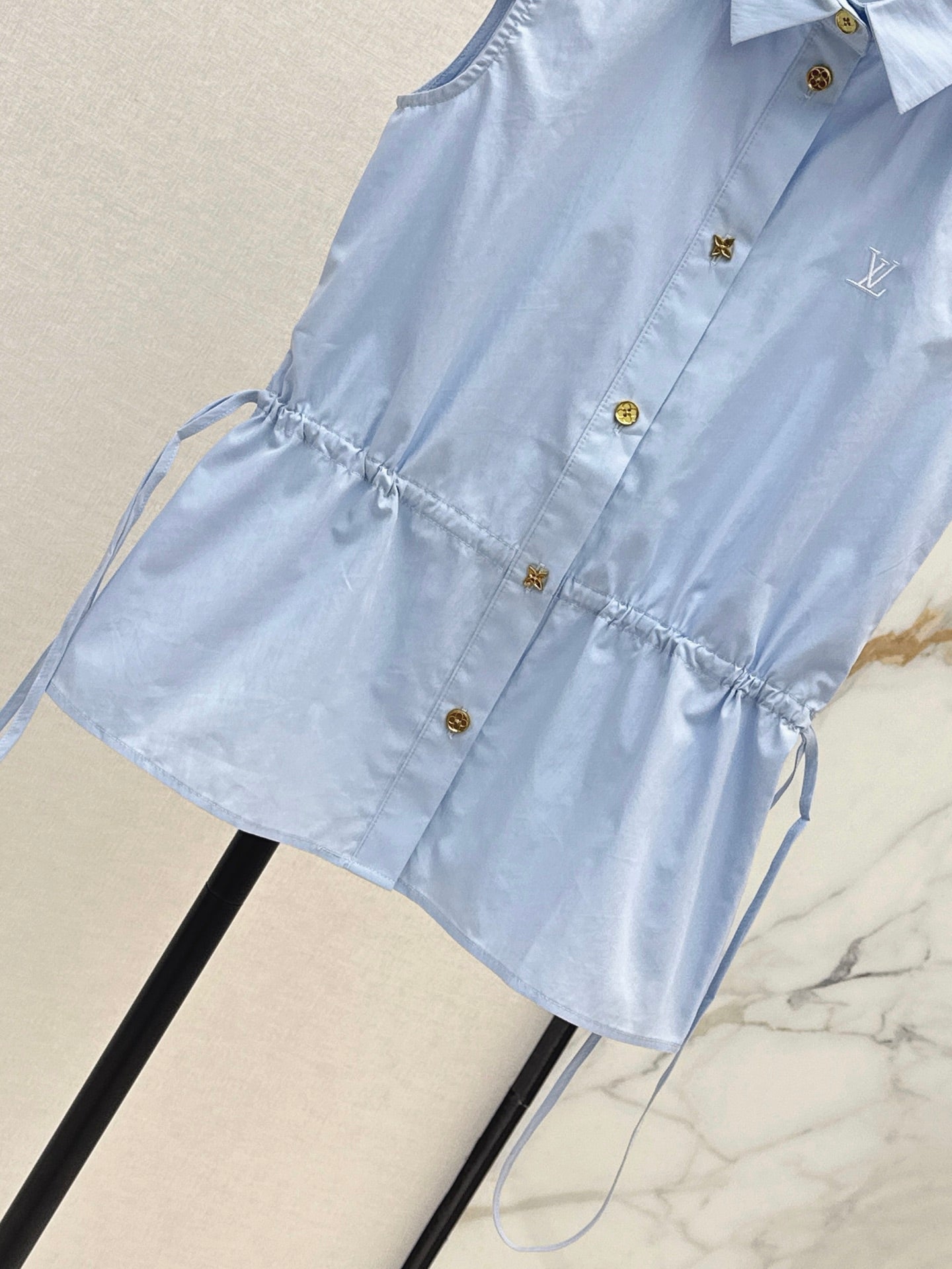 26SS NEW Sleeveless Collared Shirt🩵