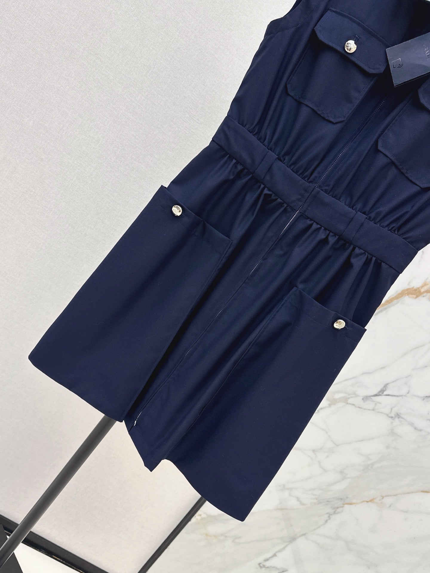 26SS NEW Elastic Waist Collared Dress 🖤