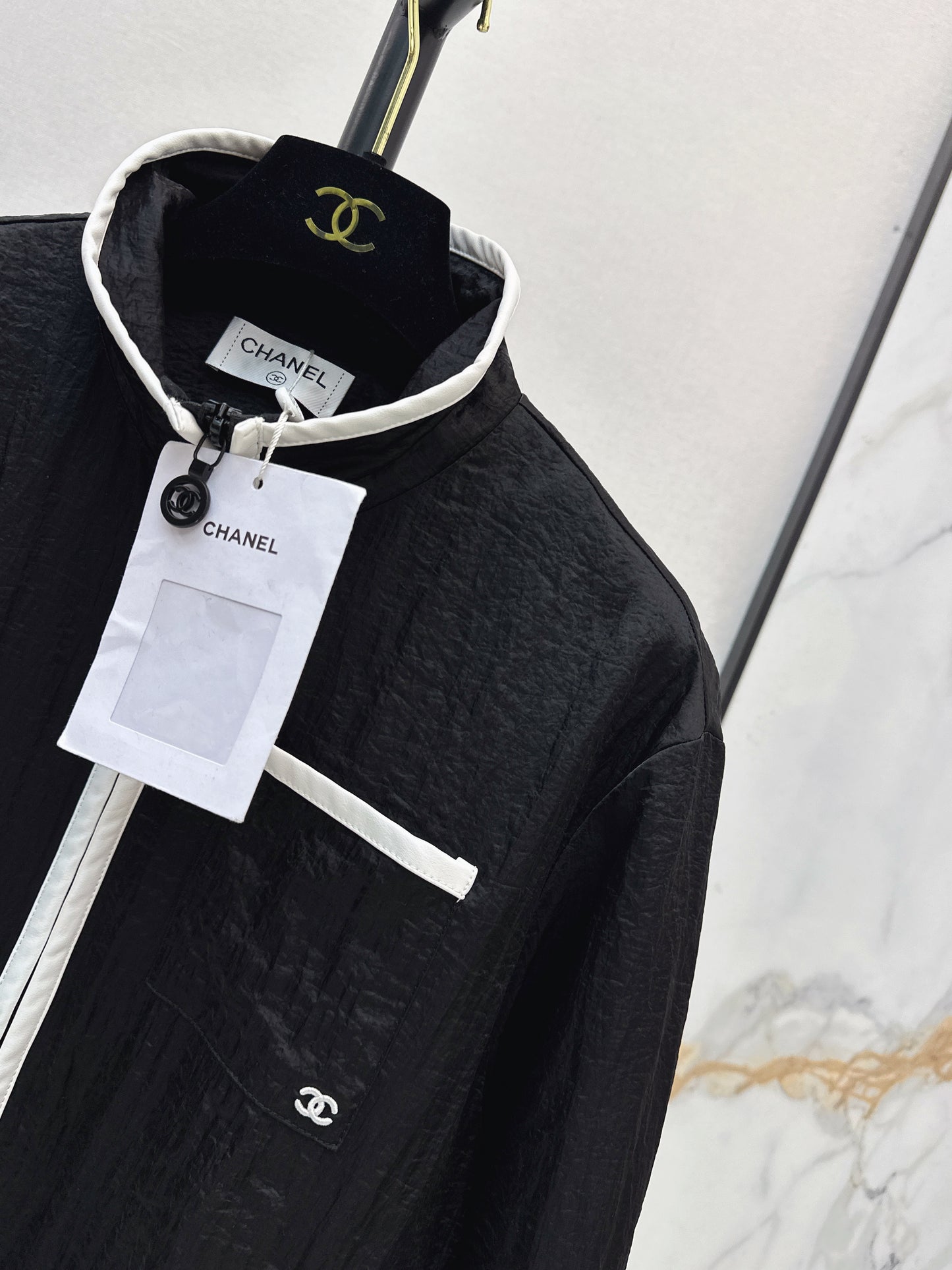 26SS NEW Coco Girl Beach Series Sporty Hooded Jacket 🖤