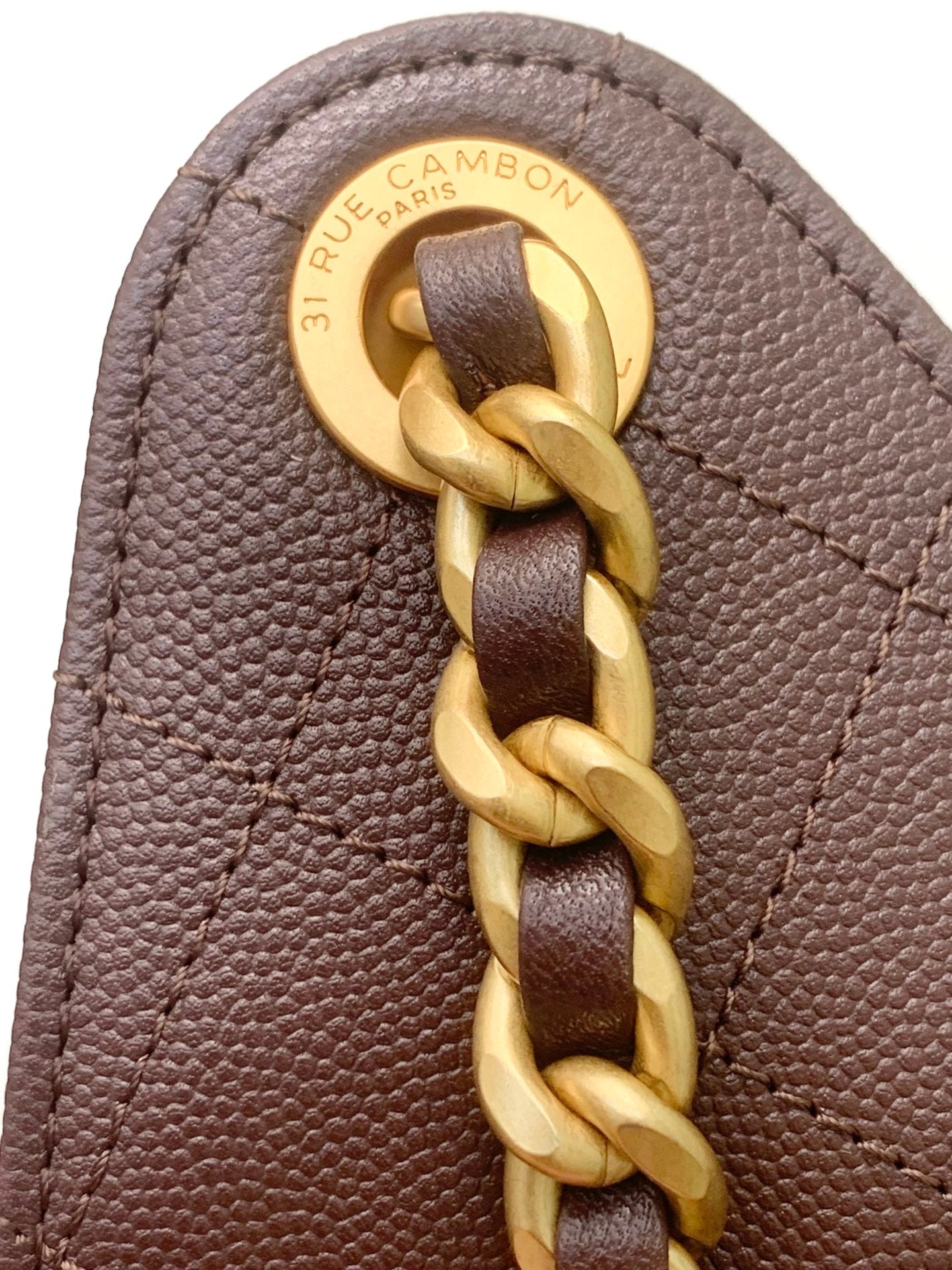 26SS NEW Gum-Patterned Leather Hip Hop Bag