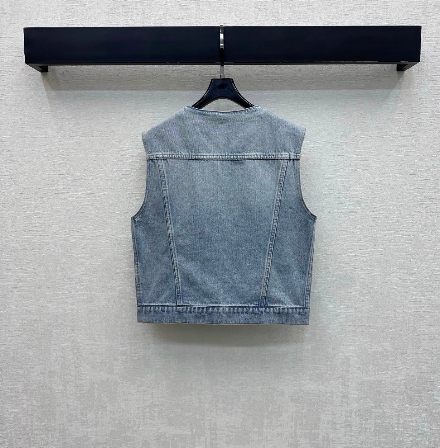 26SS NEW Gold-Button Denim Vest
