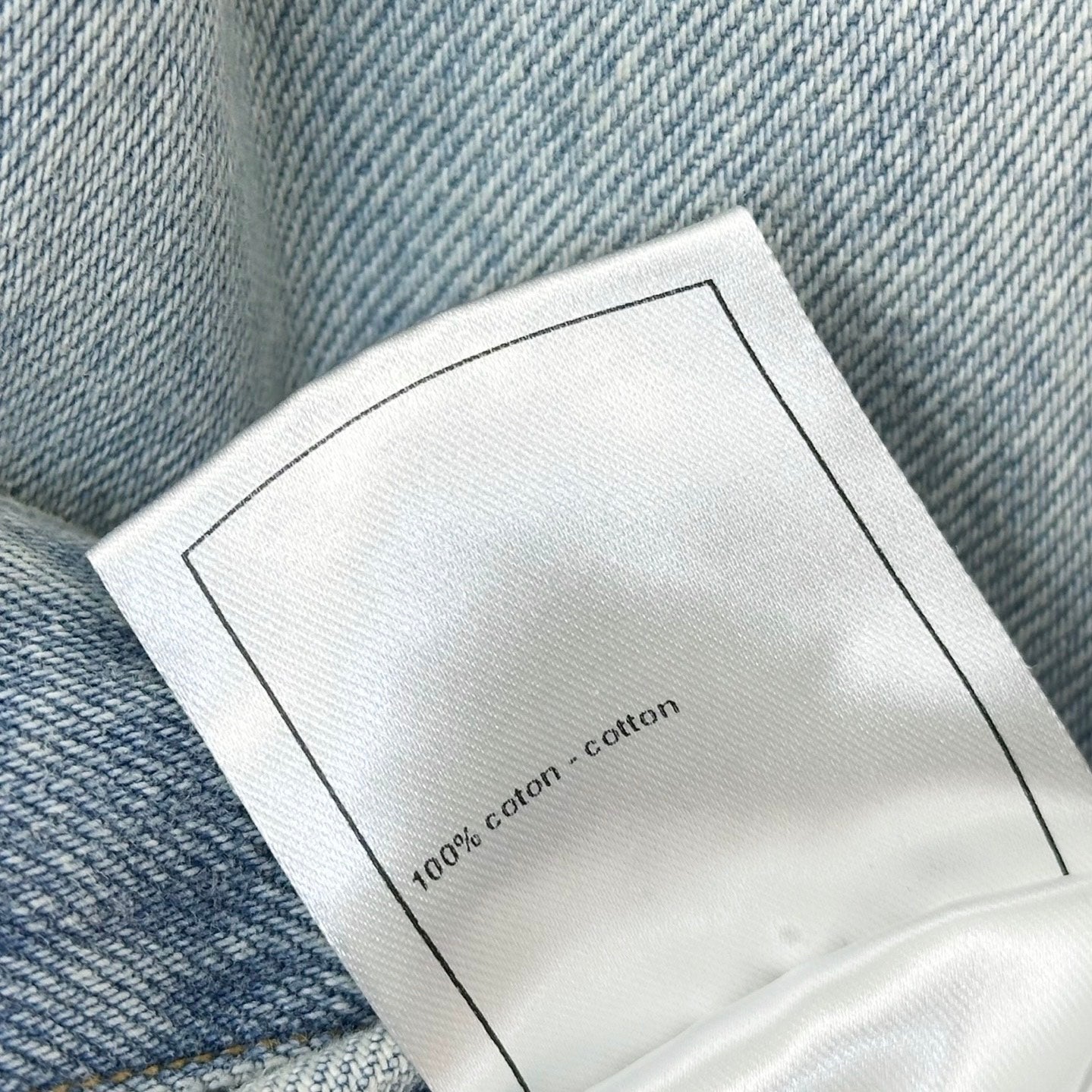 26SS NEW Gold-Button Denim Vest