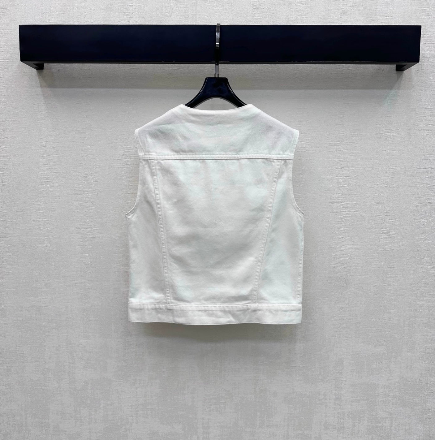 26SS NEW Gold-Button Denim Vest
