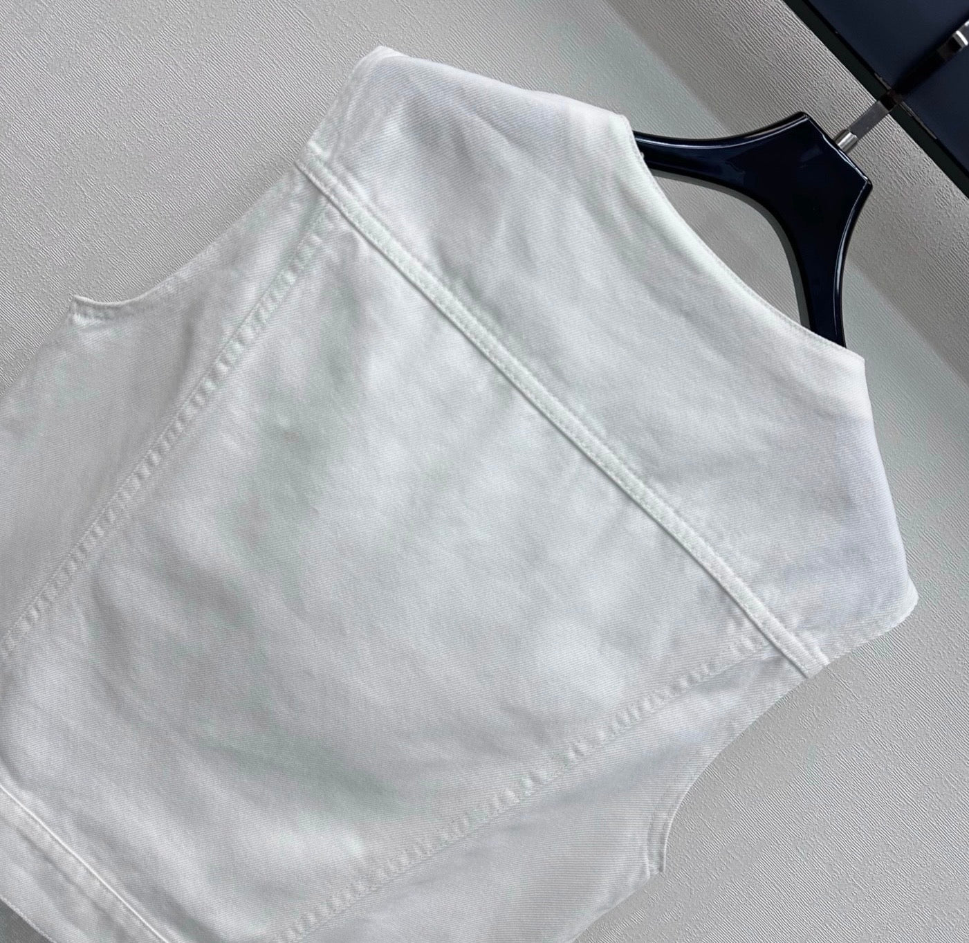 26SS NEW Gold-Button Denim Vest