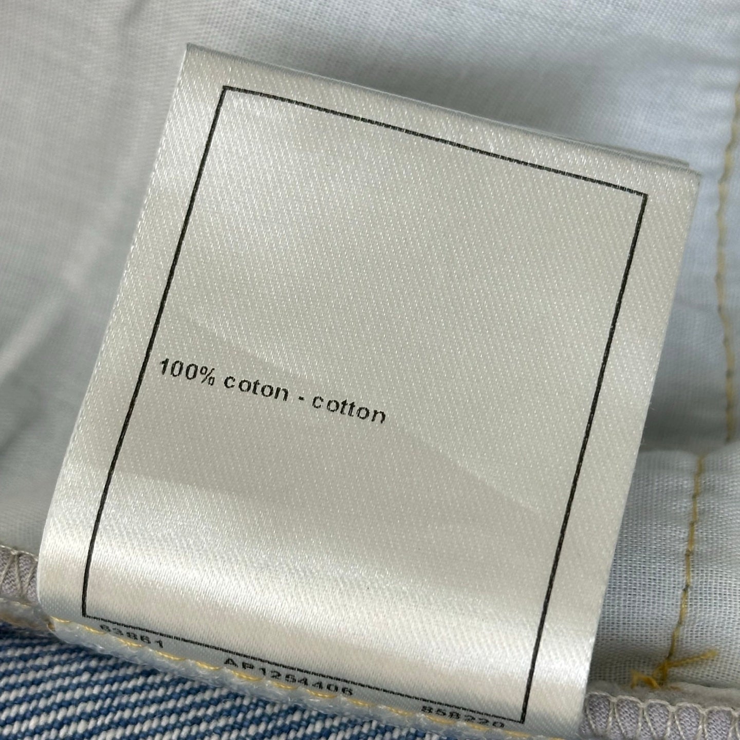 26SS NEW Gold Buckle Tie-on Jeans