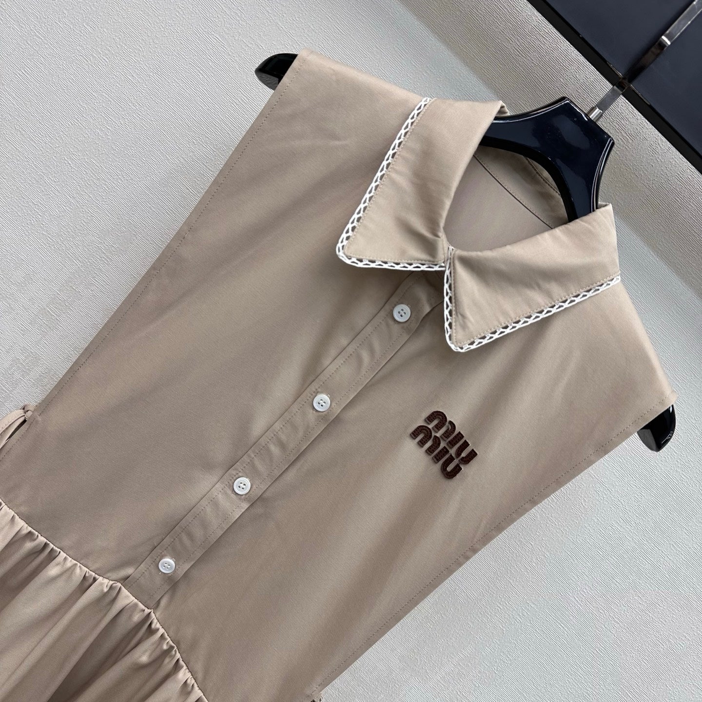 26SS NEW Collared Off-the-Waist Dress