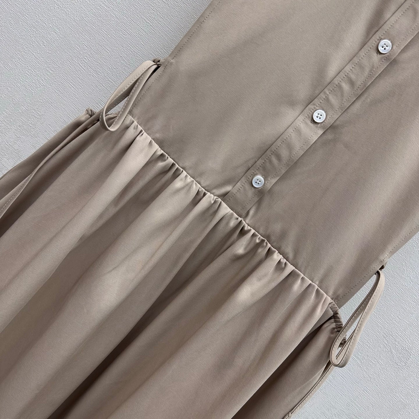 26SS NEW Collared Off-the-Waist Dress