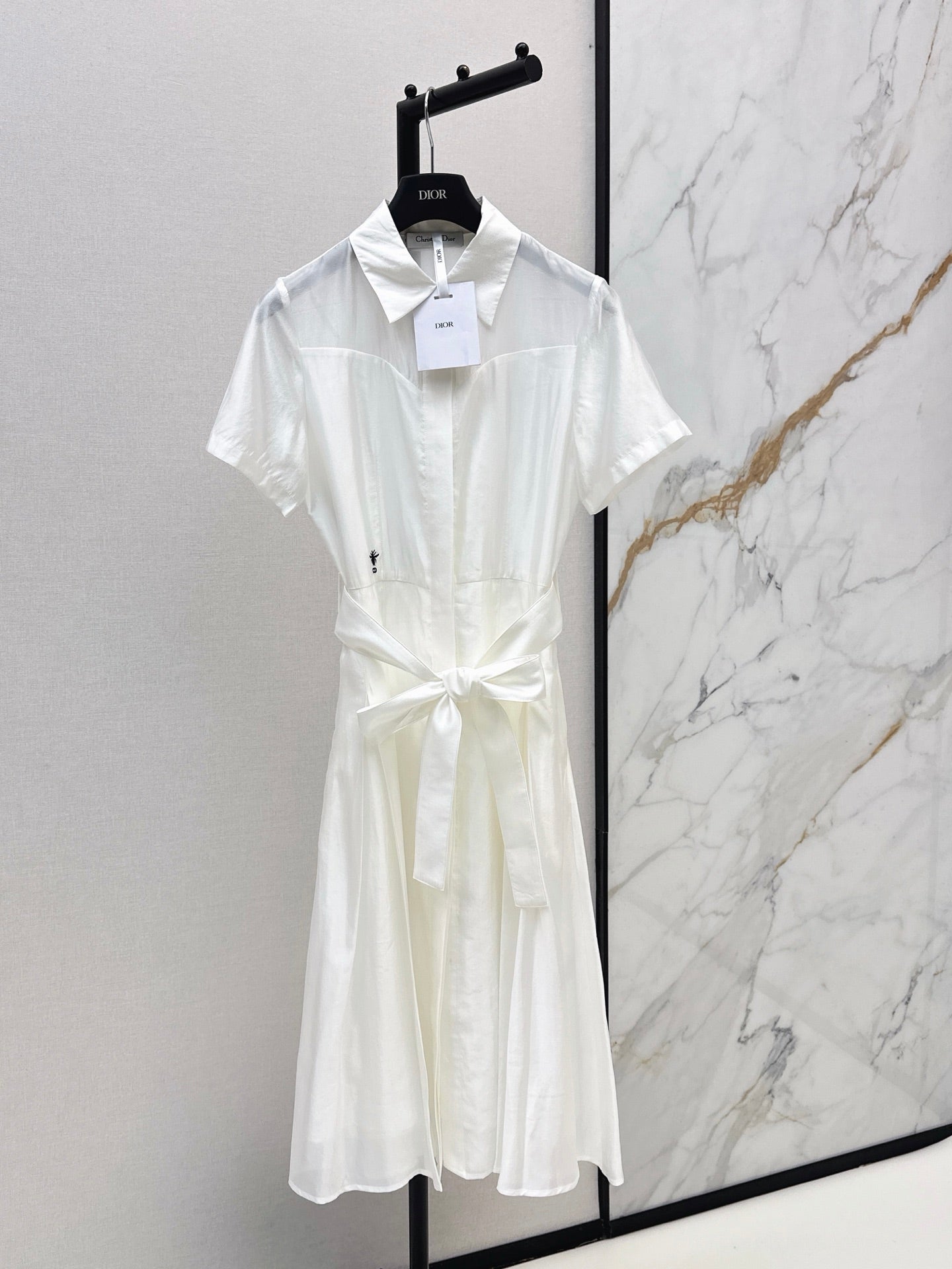 26SS NEW Bee Embroidered Long Dress 🖤