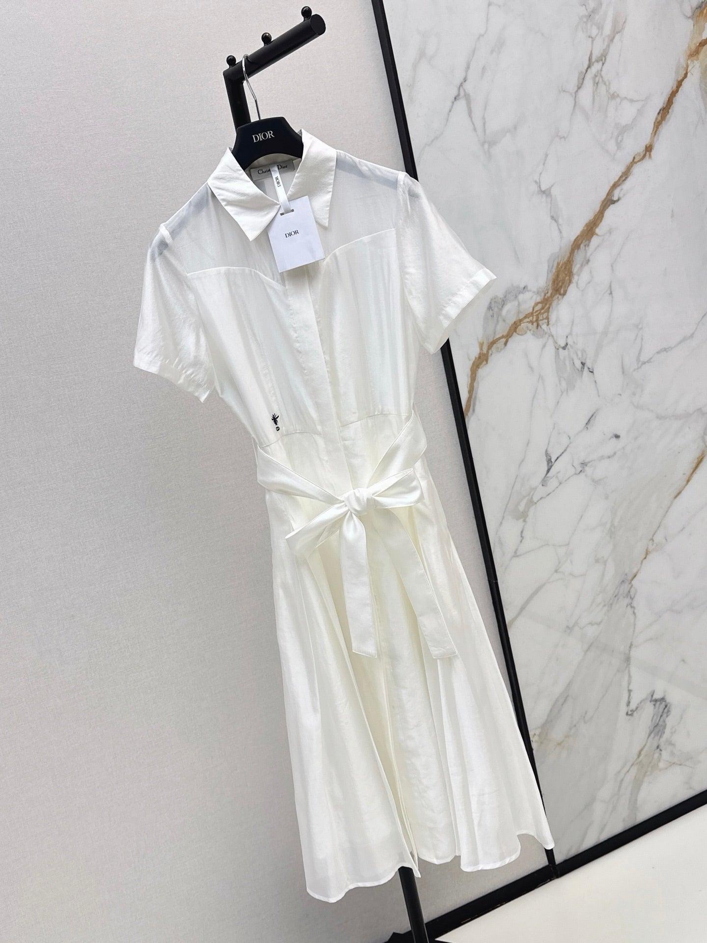 26SS NEW Bee Embroidered Long Dress 🖤