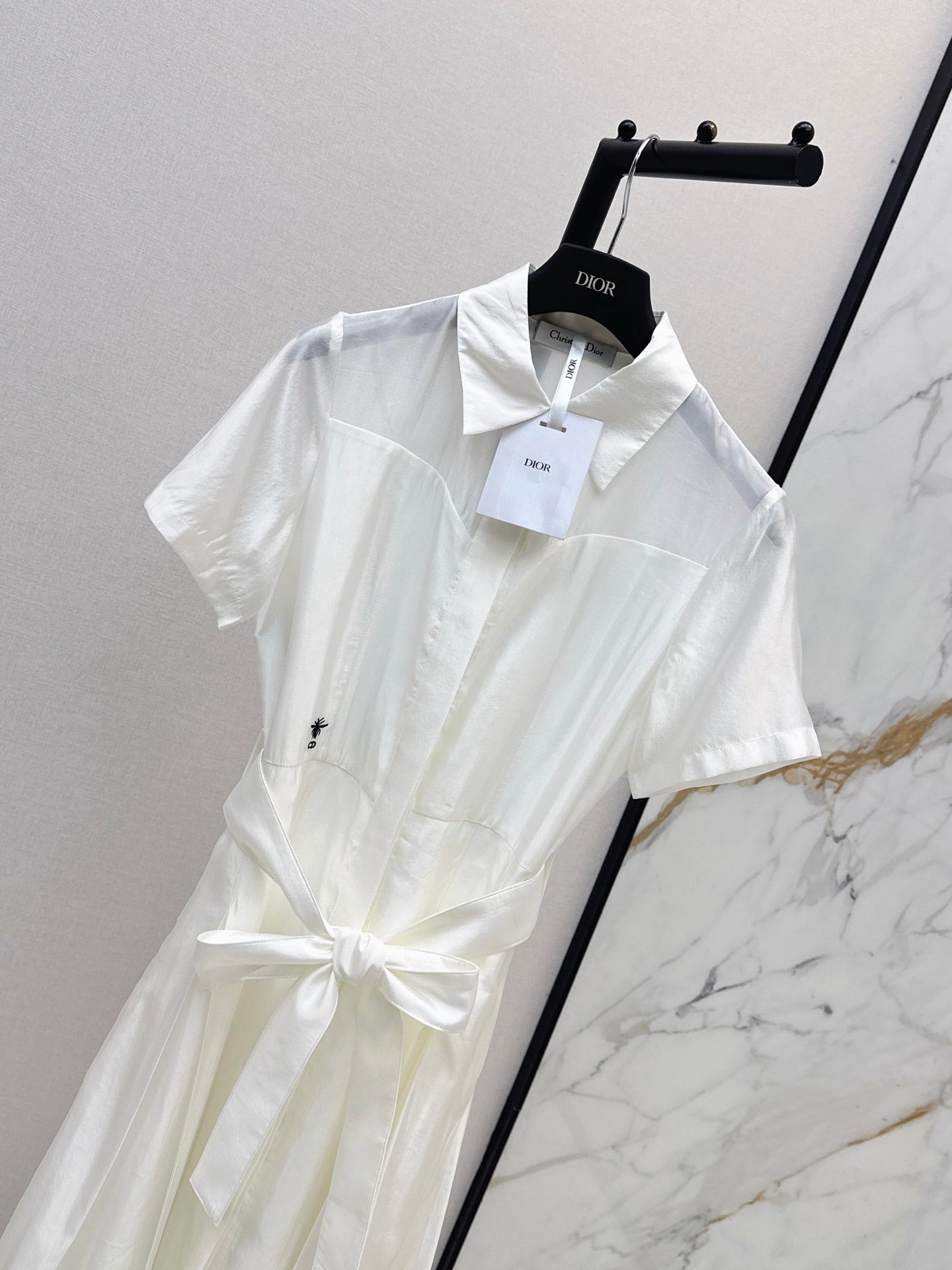 26SS NEW Bee Embroidered Long Dress 🖤