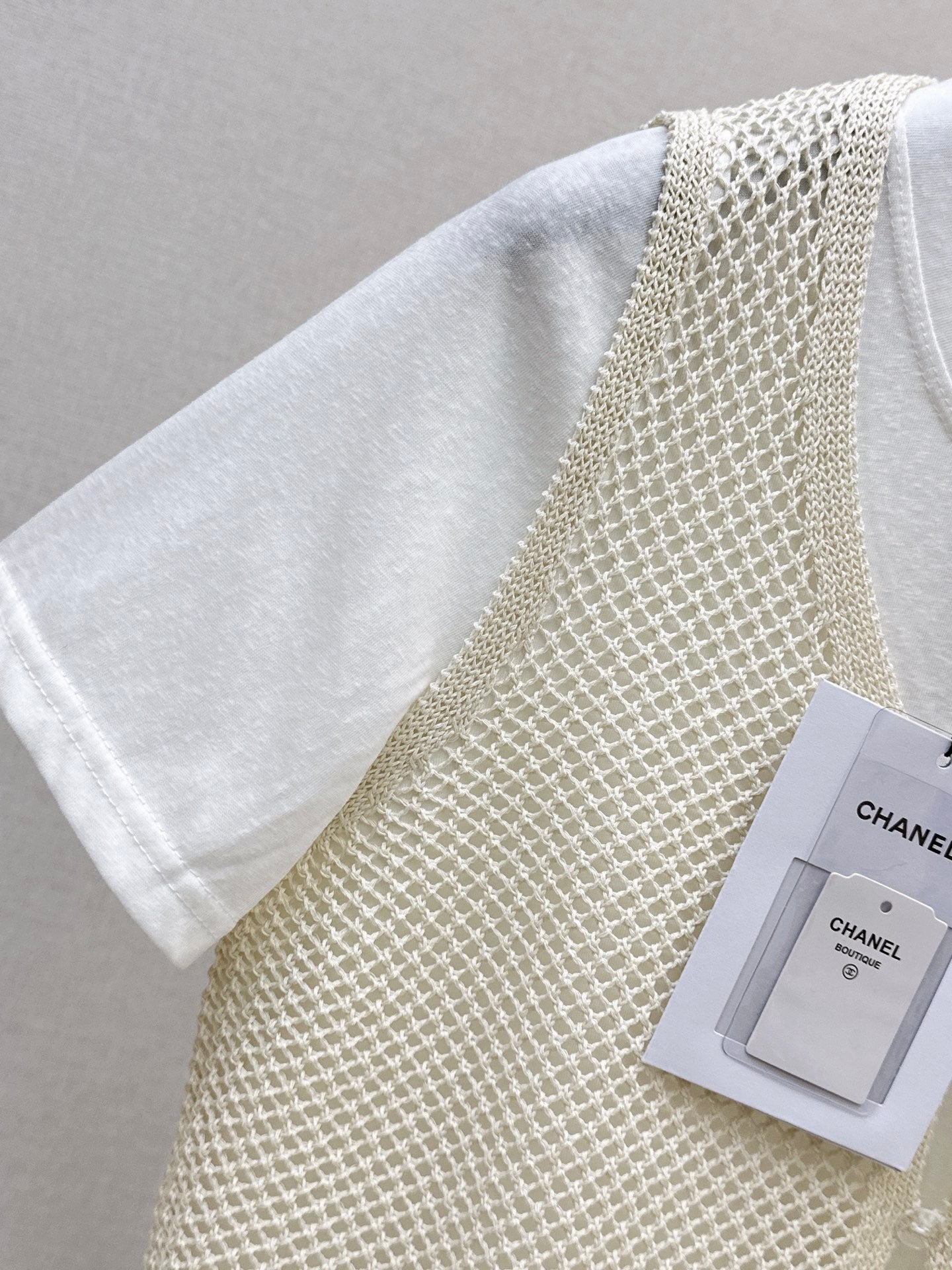 26SS NEW Hollow-out Knitted Vest Two-Piece Set 🤍