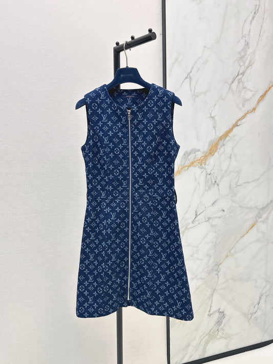 26SS NEW monogram denim dress 🖤