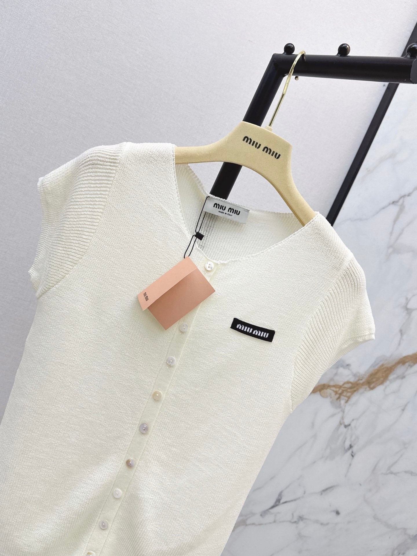 26SS New Summer "Dopamine" Style Drop-Shoulder Knit Top 🩵