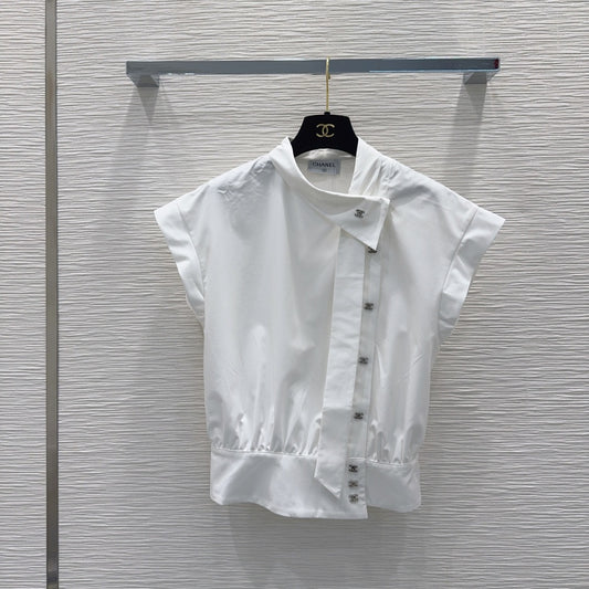 26FW New Sleeveless Shirt with 3D Tailoring