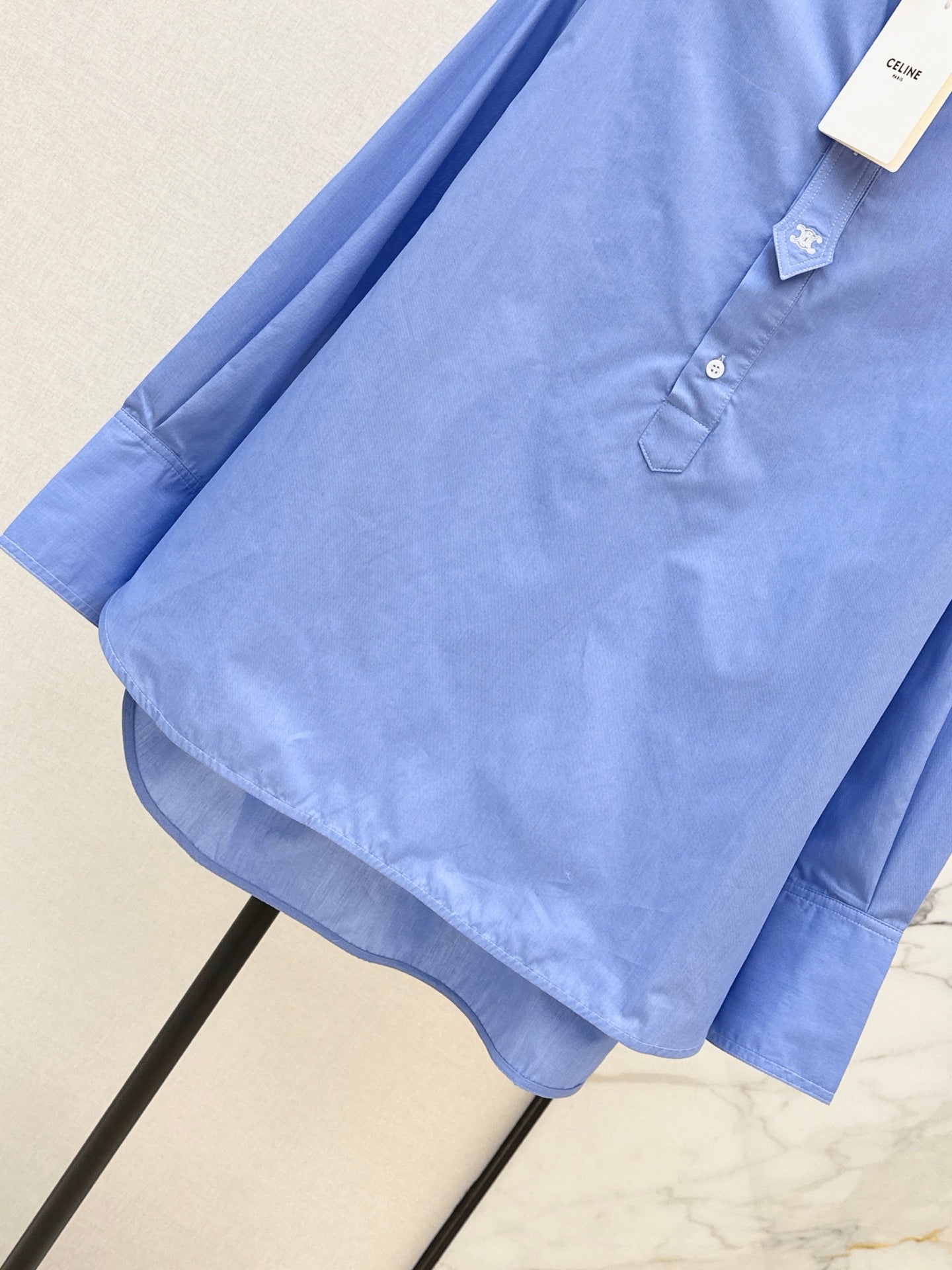 26FW New Loose-Fit Stand-Collar Shirt 🩵
