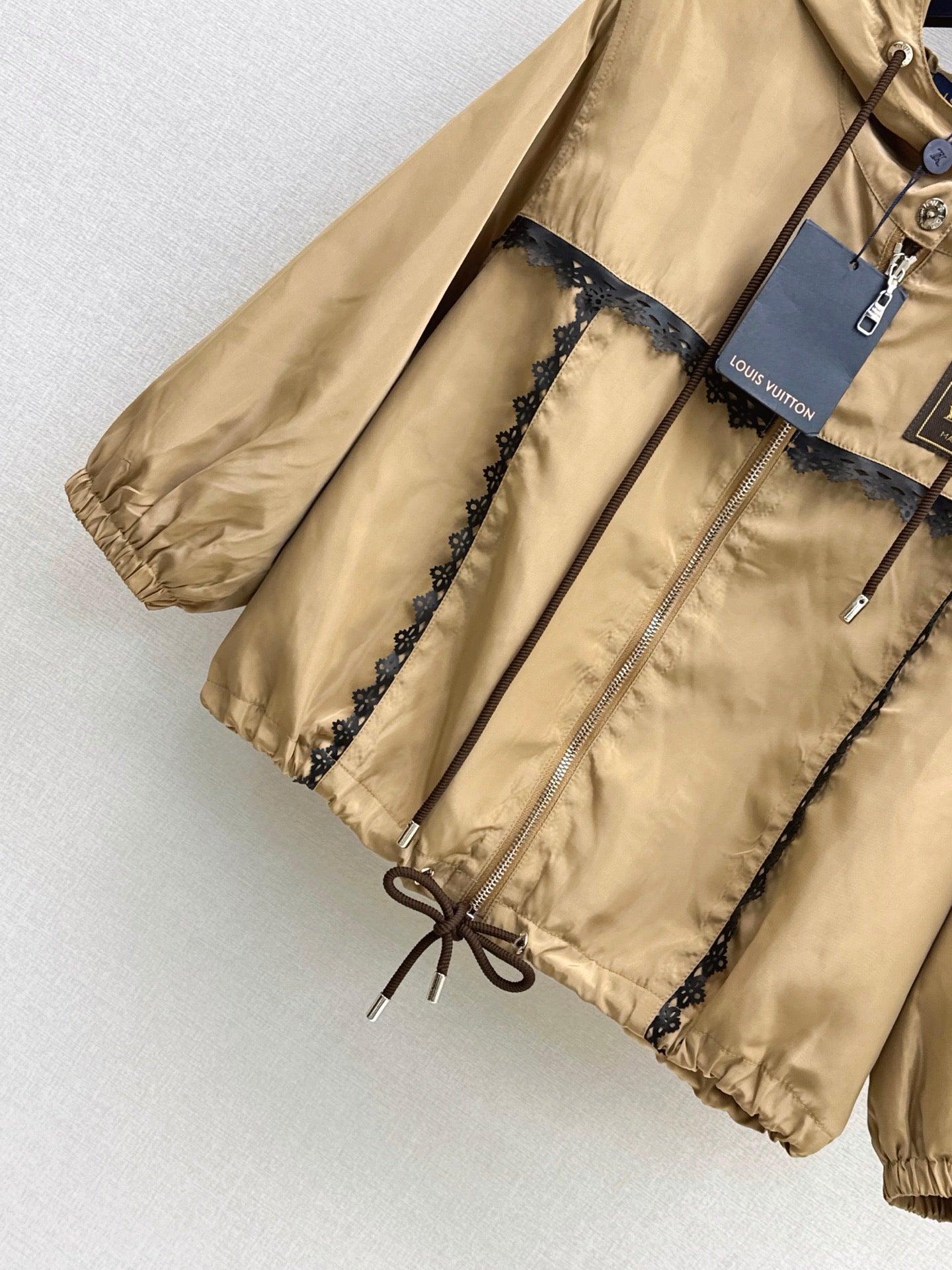 26FW New Lace-Trimmed Panel Jacket Set 🤎