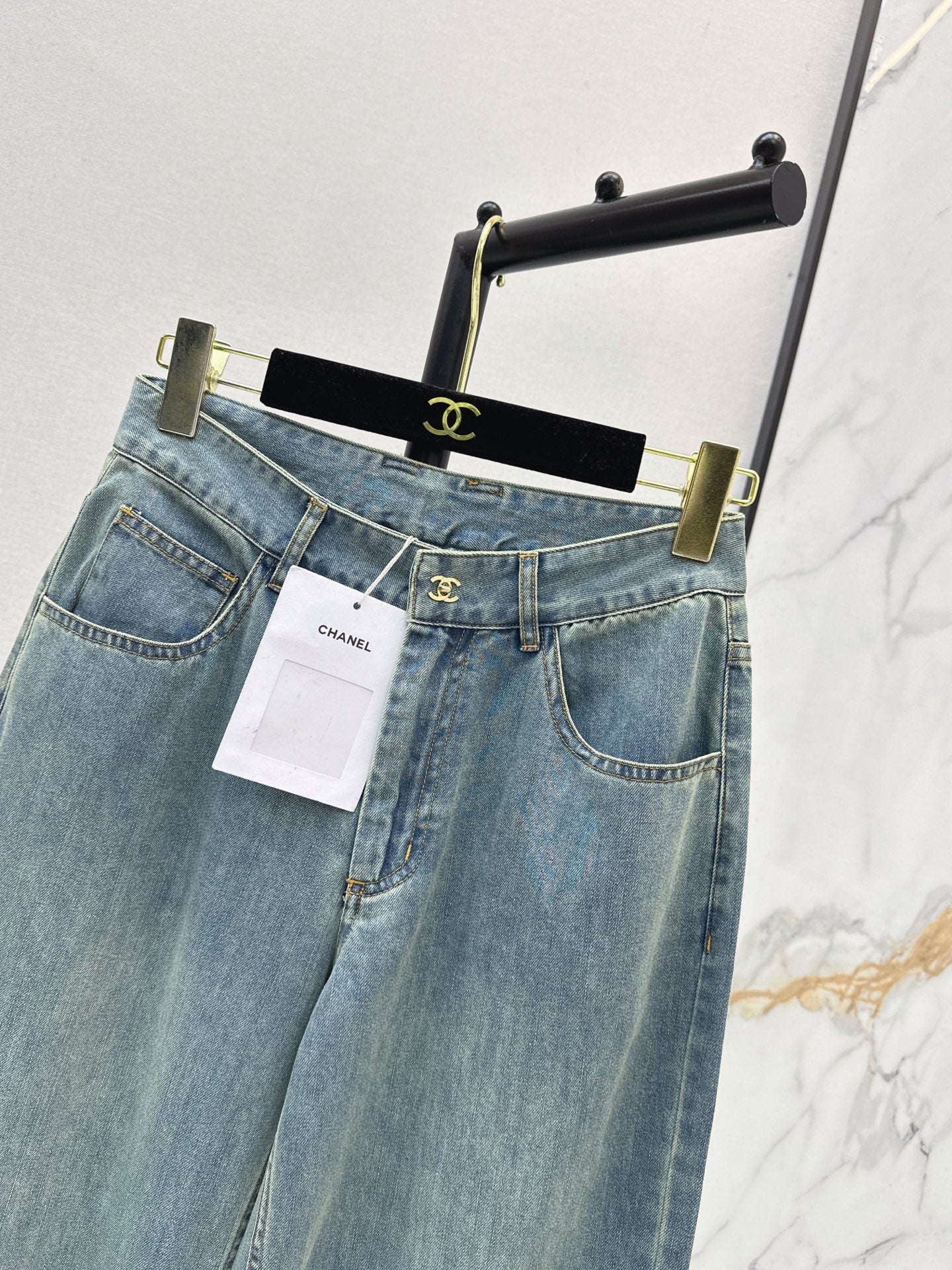 🔥Highest Quality🔥26FW New "Coco Girl" Straight-Leg Jeans 🩶