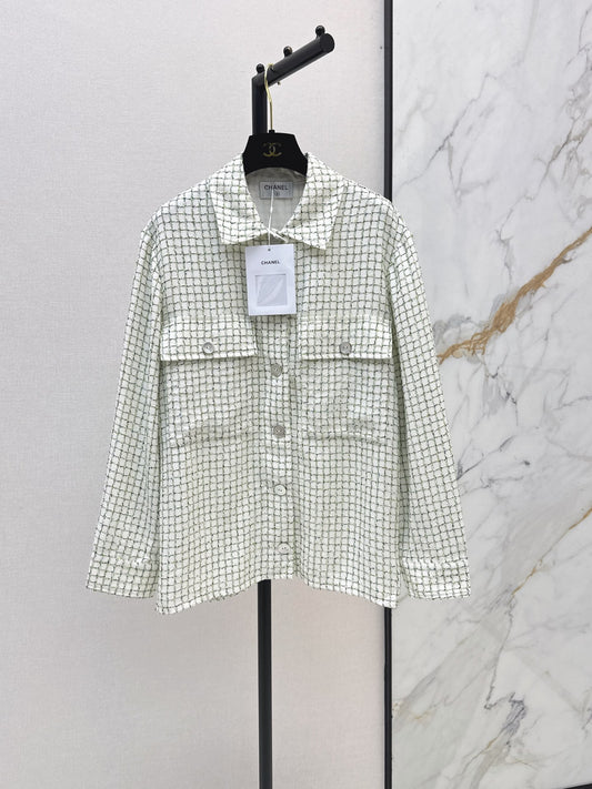 26FW New "Chanel-style" Woven Bouclé Shirt-Jacket 🤍
