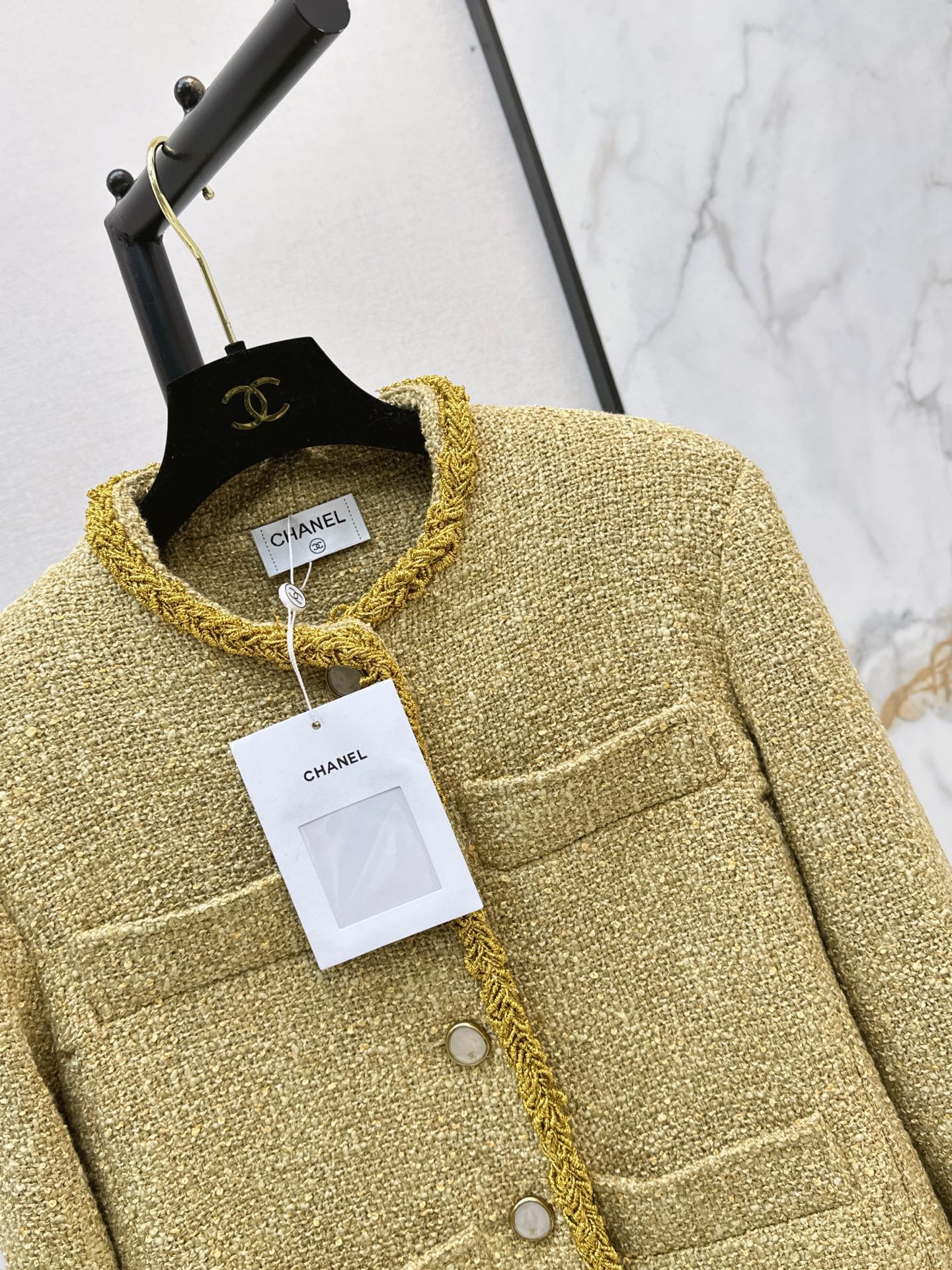 26FW New Knit Crew-Neck Jacket 💛