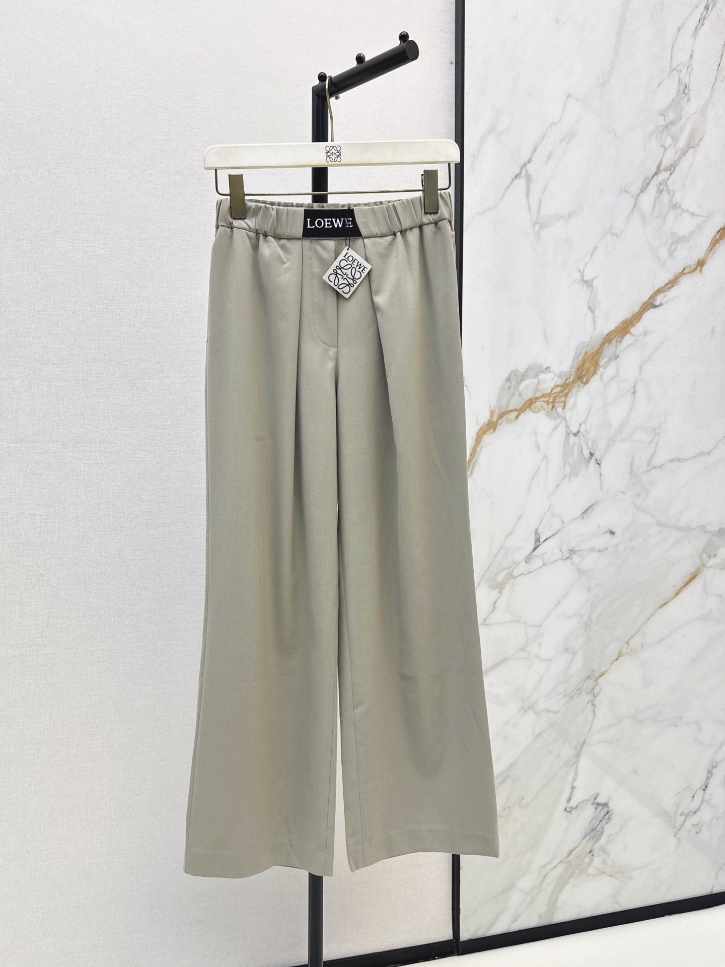 26FW New Elastic-Waist Wide-Leg Trousers 🖤