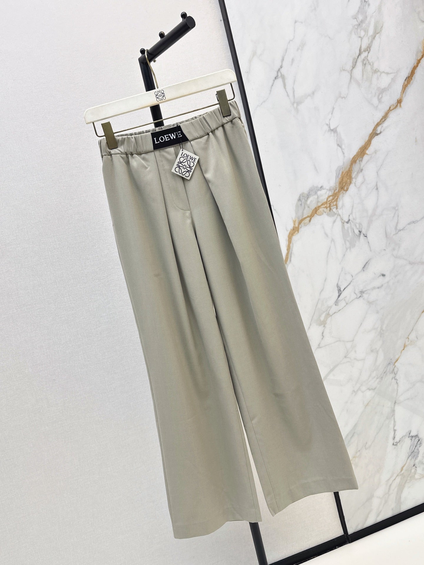 26FW New Elastic-Waist Wide-Leg Trousers 🖤