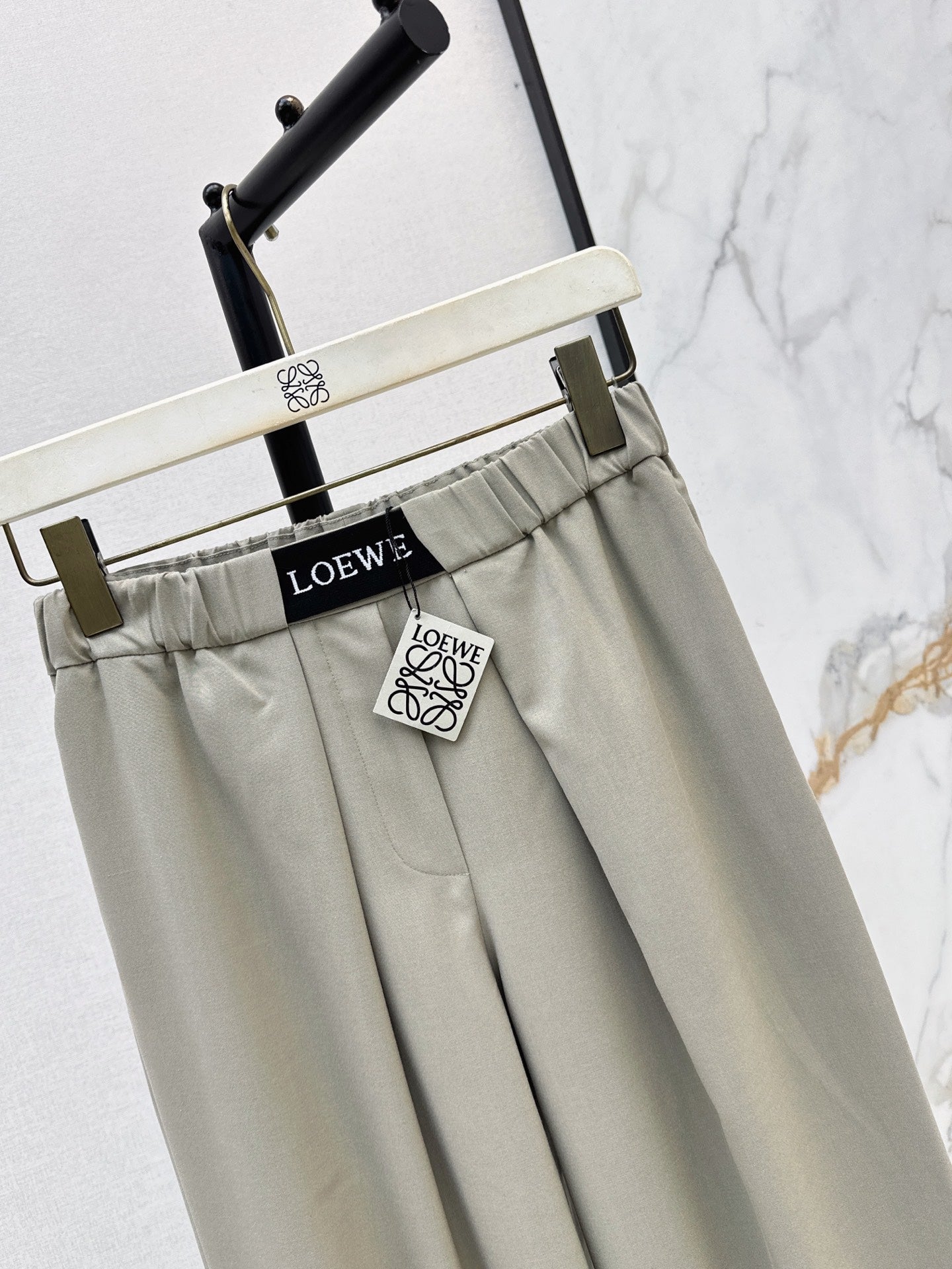26FW New Elastic-Waist Wide-Leg Trousers 🖤
