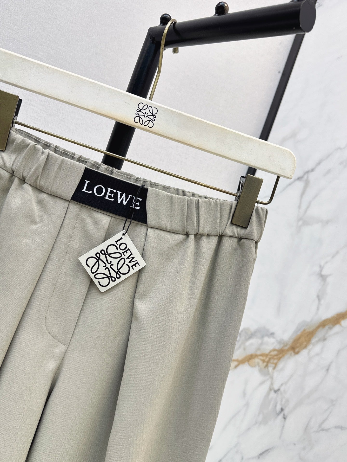 26FW New Elastic-Waist Wide-Leg Trousers 🖤
