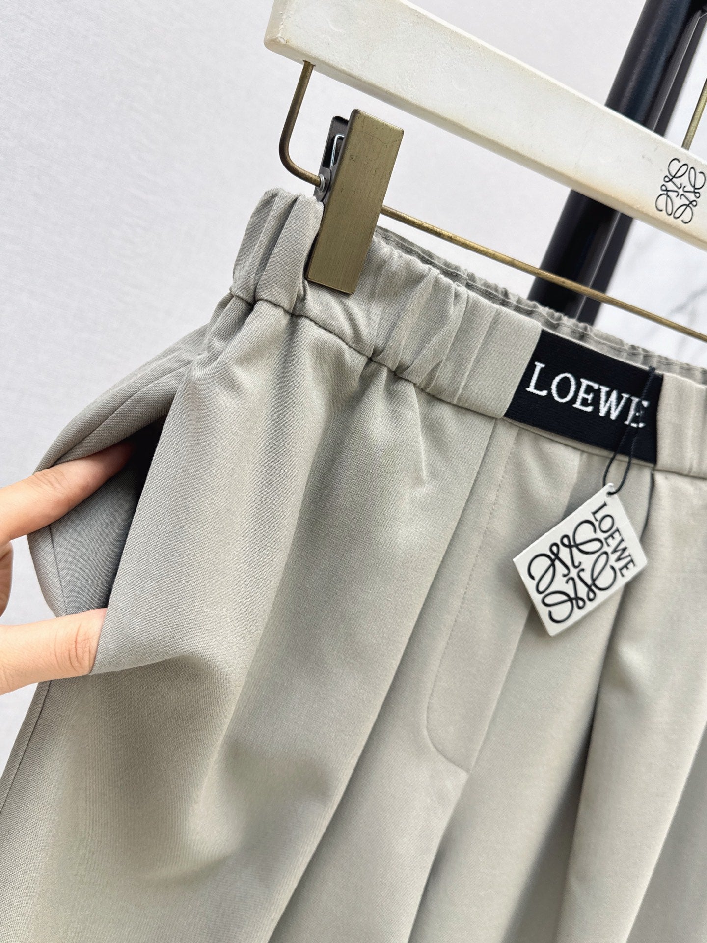 26FW New Elastic-Waist Wide-Leg Trousers 🖤
