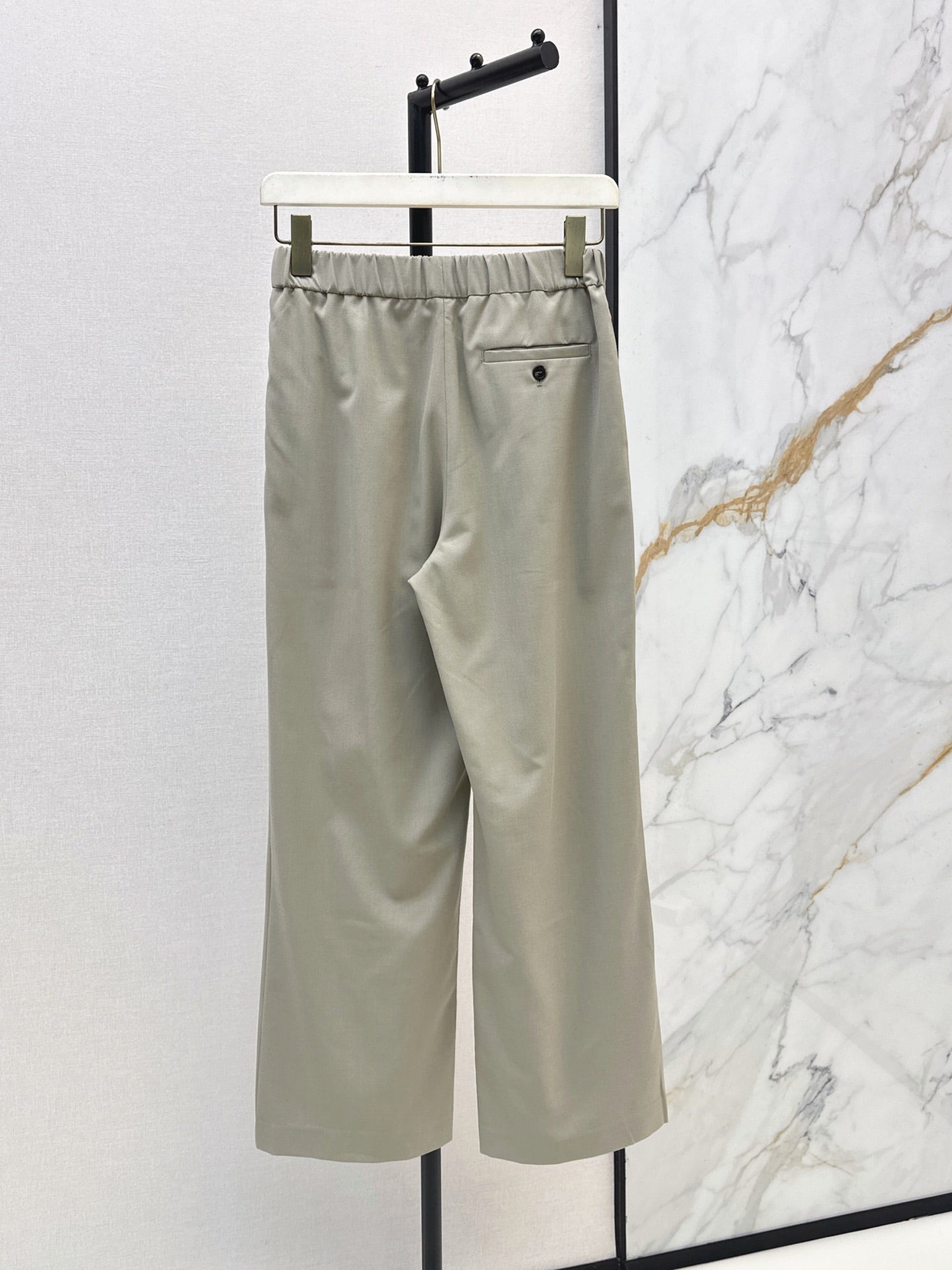 26FW New Elastic-Waist Wide-Leg Trousers 🖤