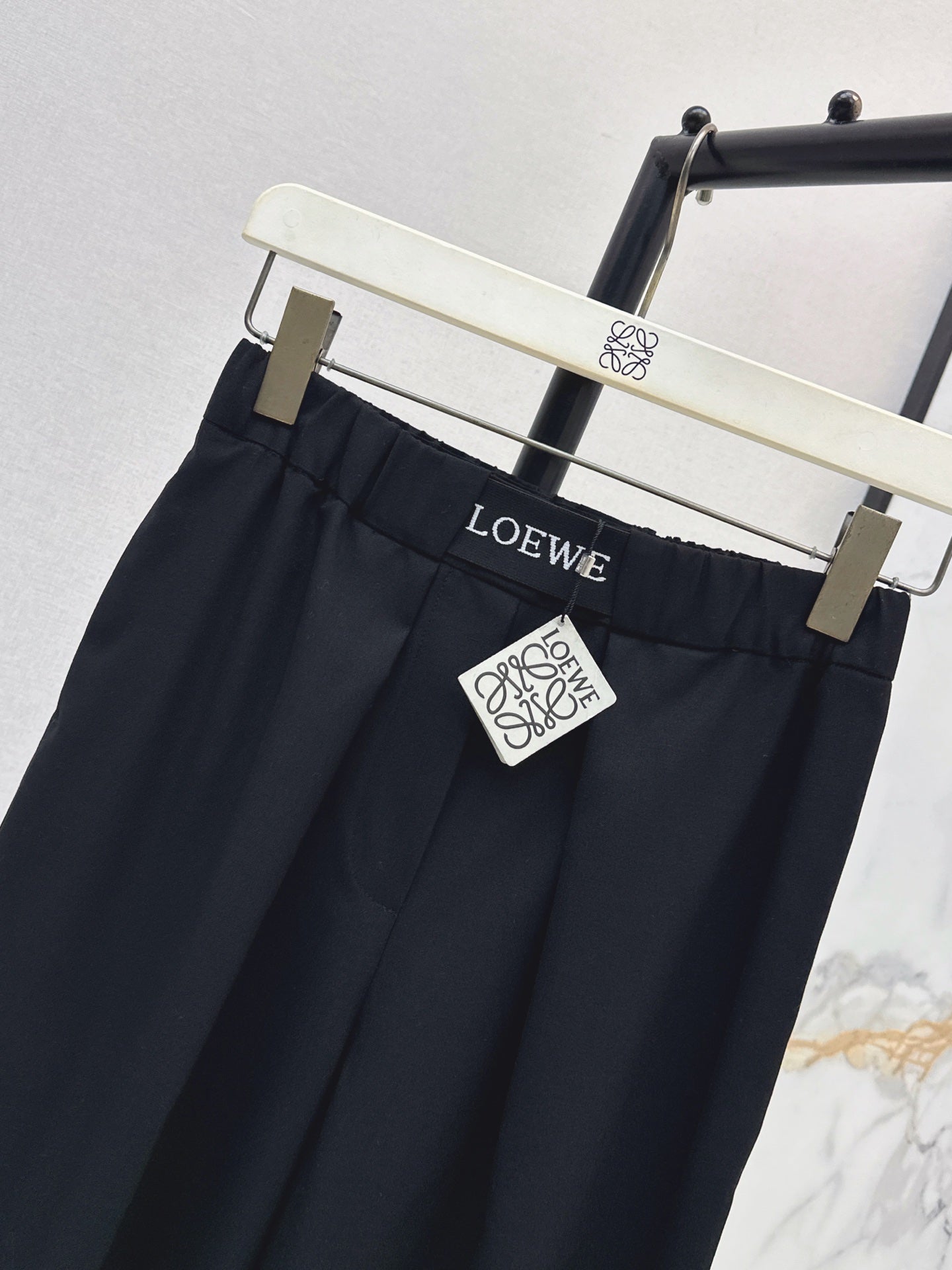 26FW New Elastic-Waist Wide-Leg Trousers 🖤