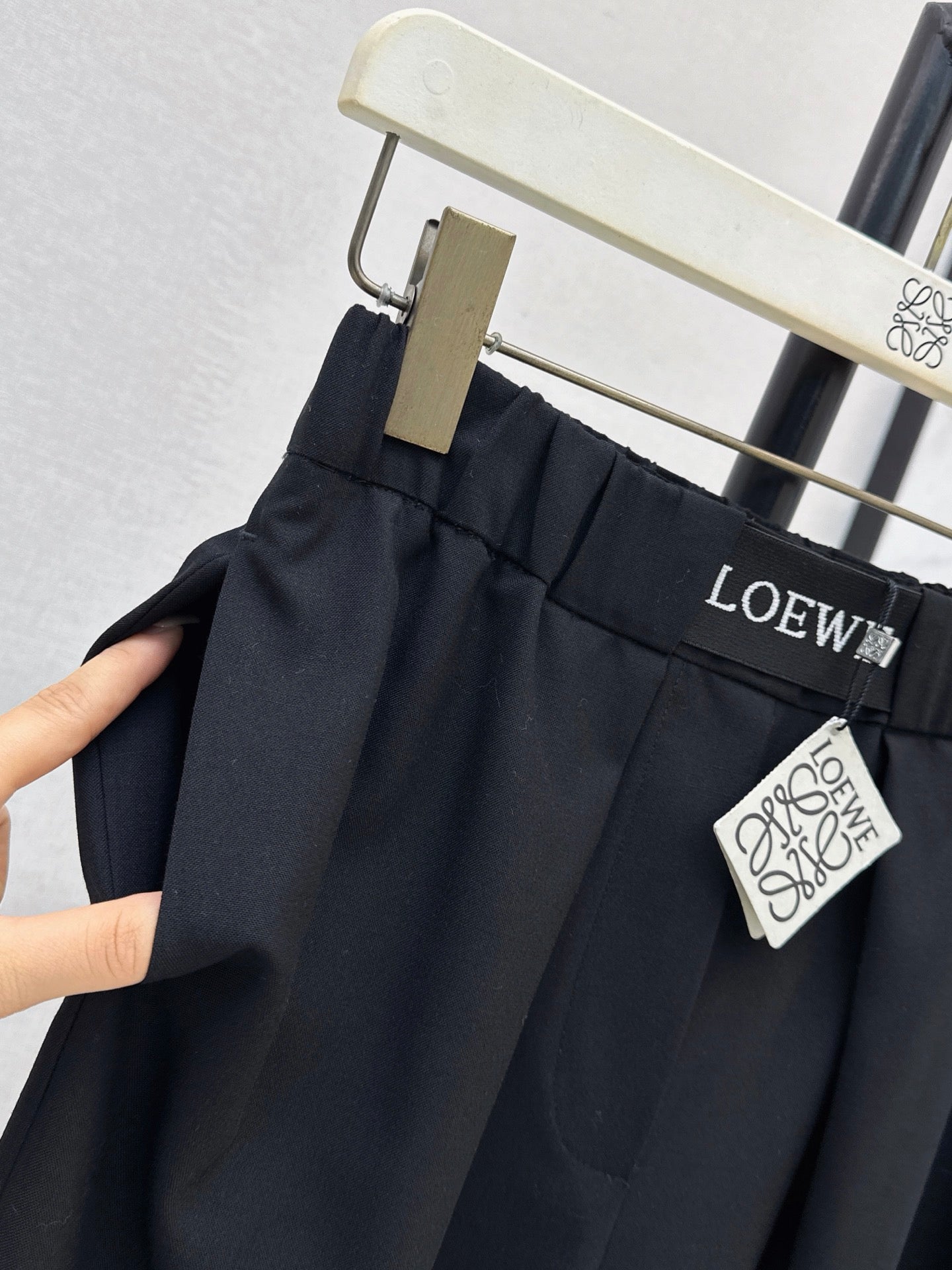 26FW New Elastic-Waist Wide-Leg Trousers 🖤