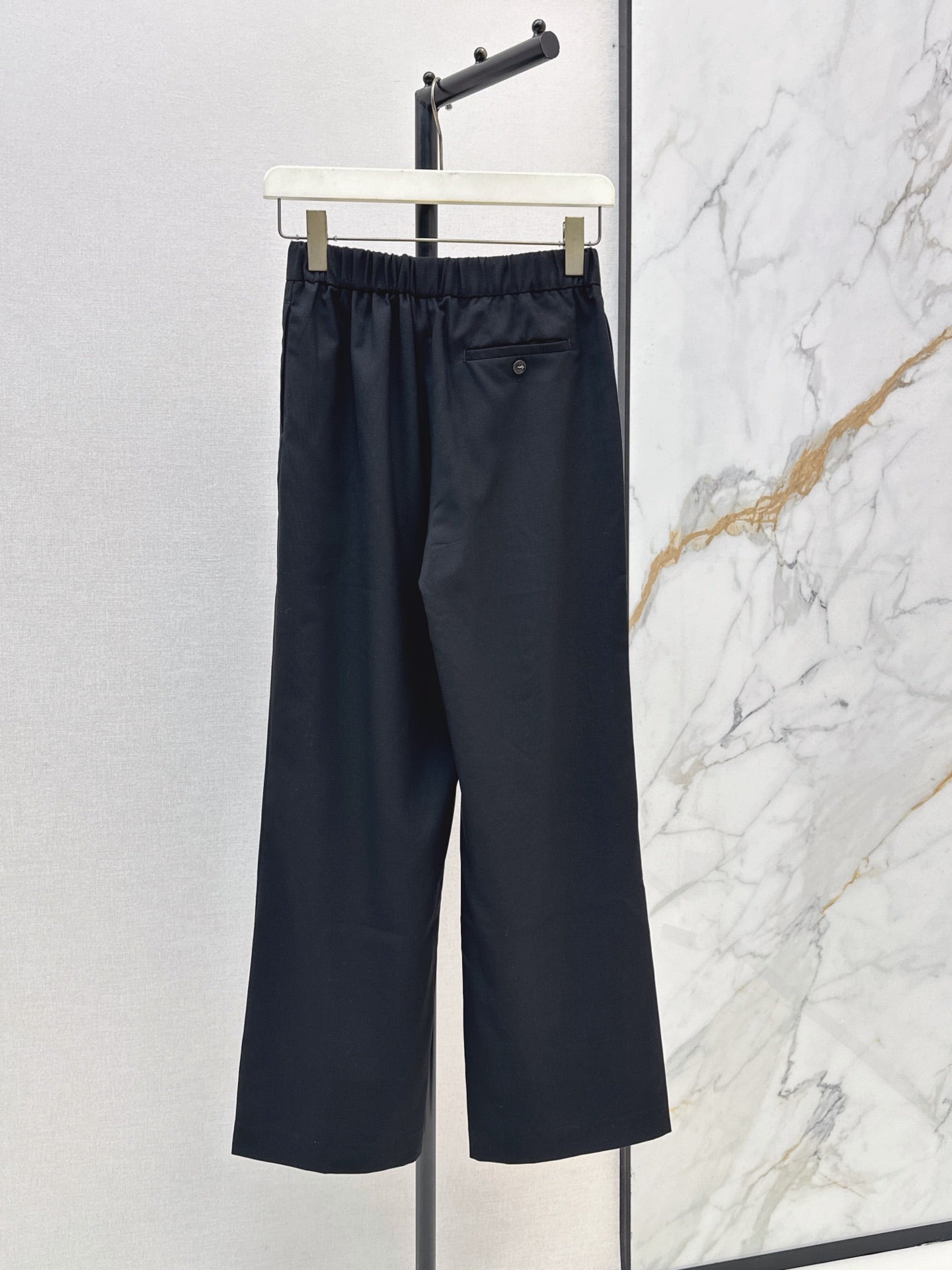 26FW New Elastic-Waist Wide-Leg Trousers 🖤